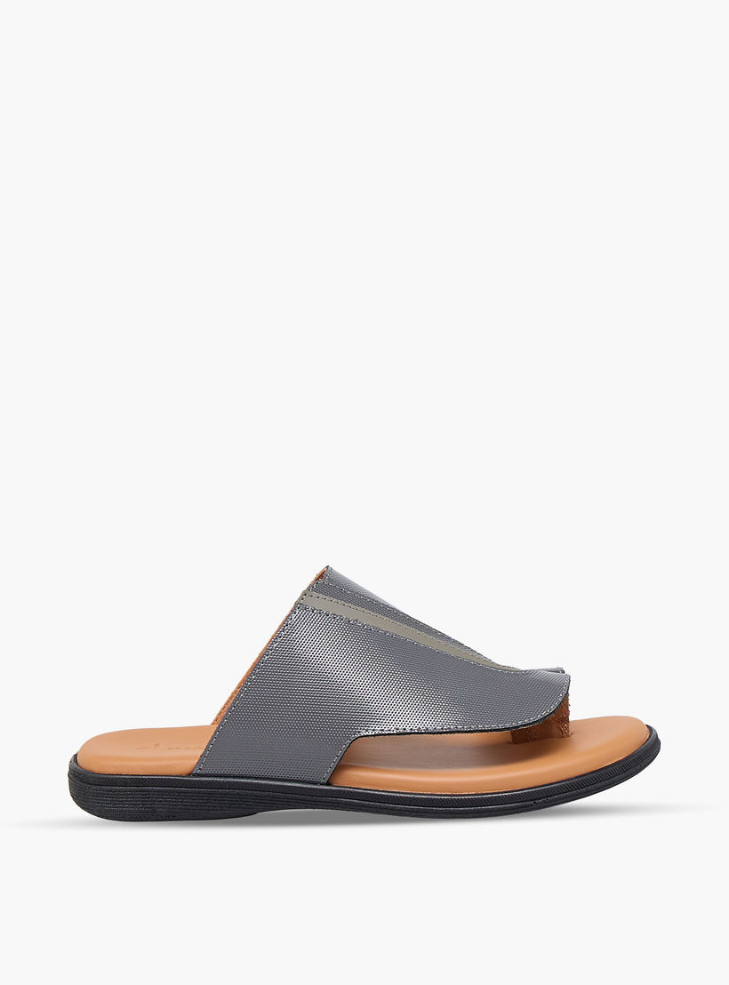 Al Waha Boys Slip-On Leather Arabic Sandals-boys-shoes-sandals-image-3