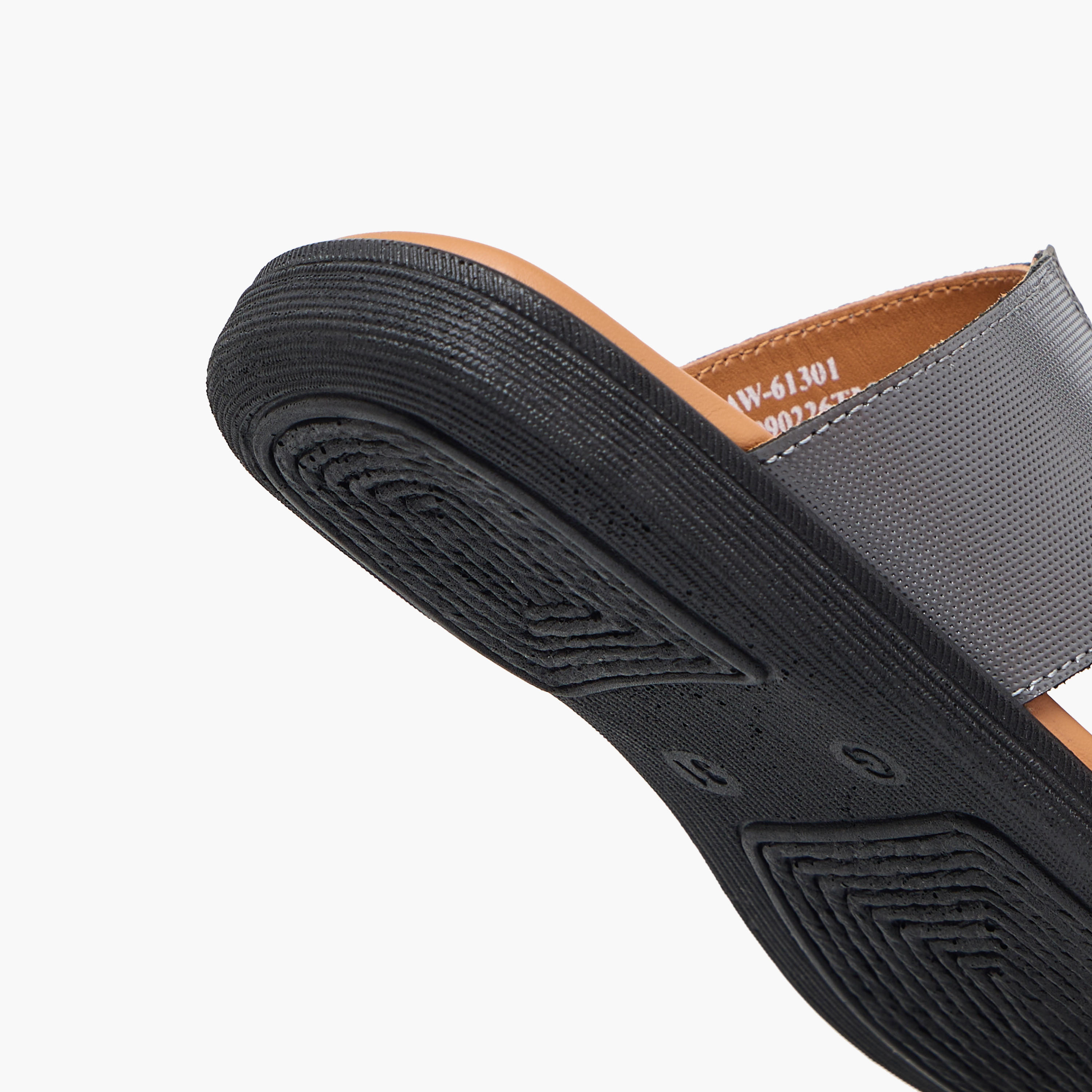 Al Waha Boys Slip-On Leather Arabic Sandals-boys-shoes-sandals-image-9