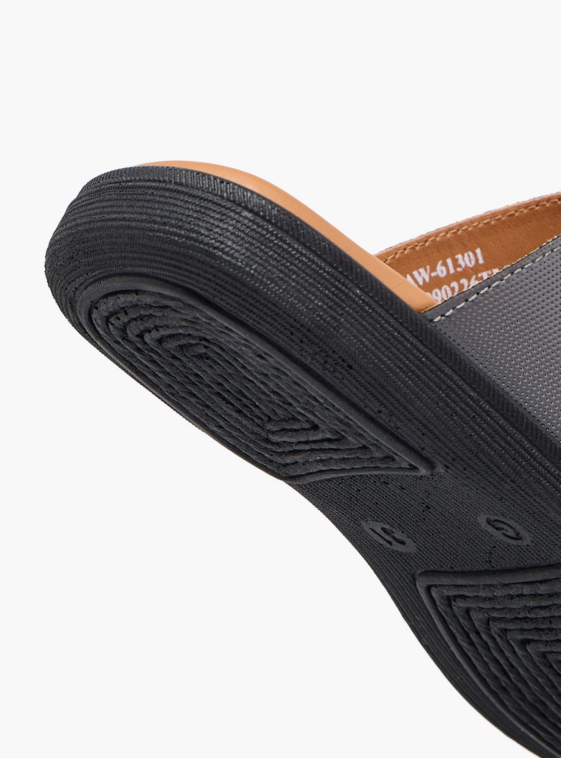 Al Waha Boys Slip-On Leather Arabic Sandals-boys-shoes-sandals-image-9