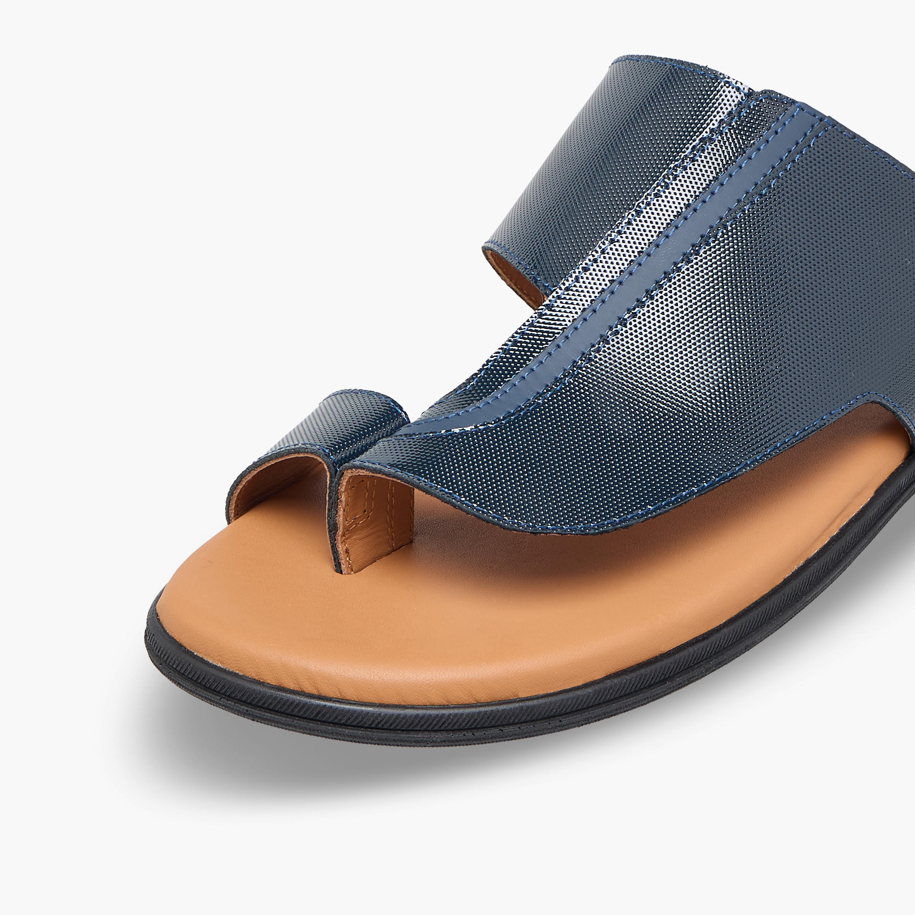 Al Waha Boys Slip-On Leather Arabic Sandals-boys-shoes-sandals-image-7