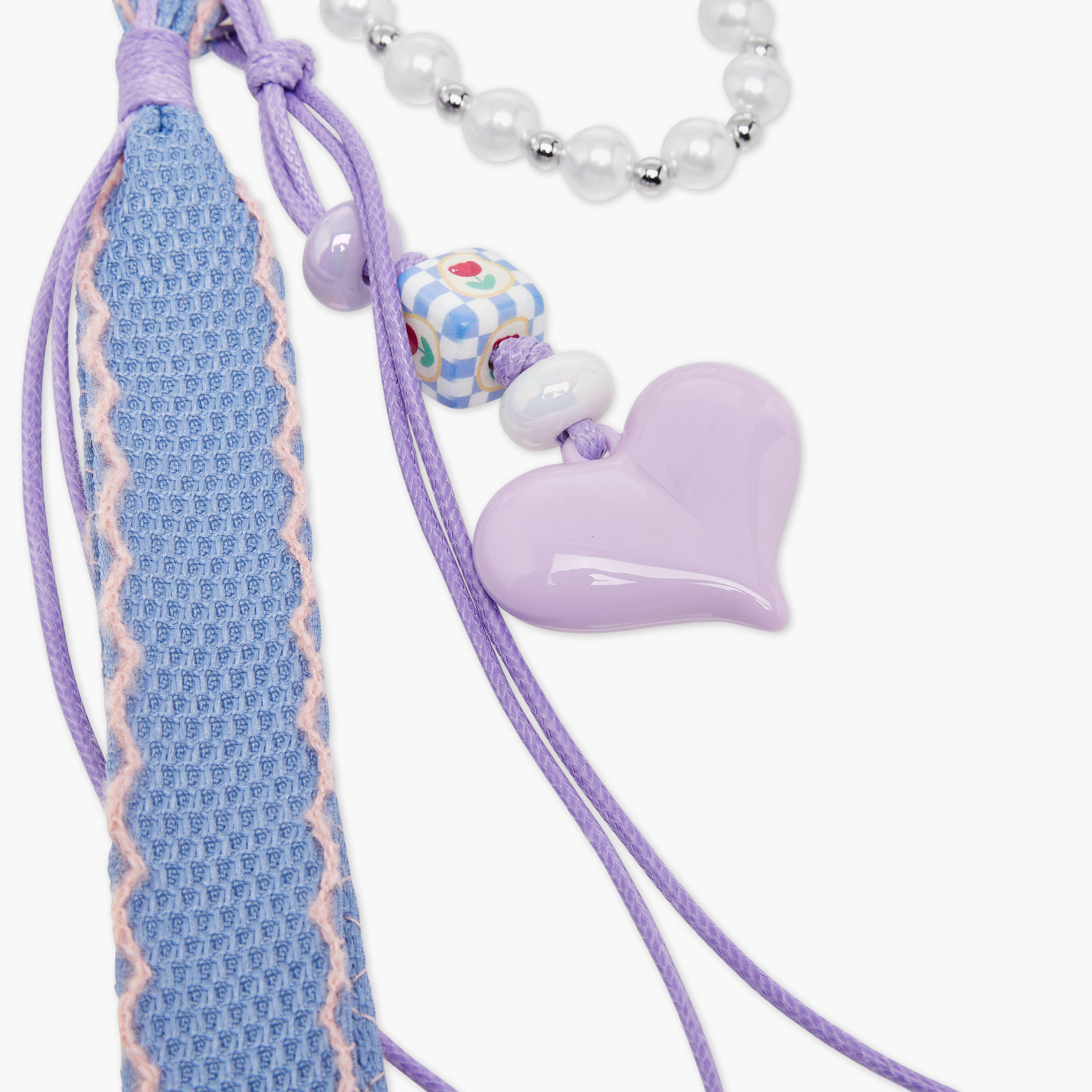 سلسلة مفاتيح بلاستيك بزينة دلاية من فلورا بيلا-women-clothingaccessories-novelties-image-3
