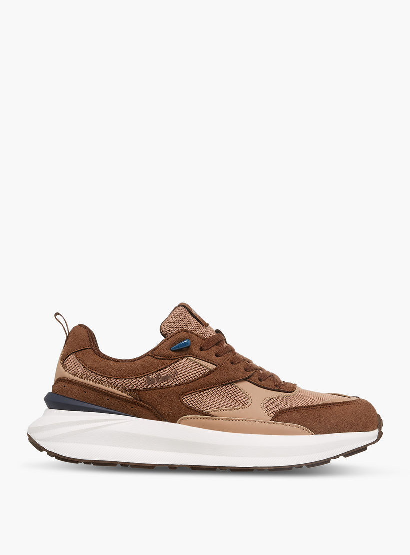 حذاء سنيكرز قوالب ملونة برباط للرجال من لي كوبر-men-shoes-sneakers-image-3