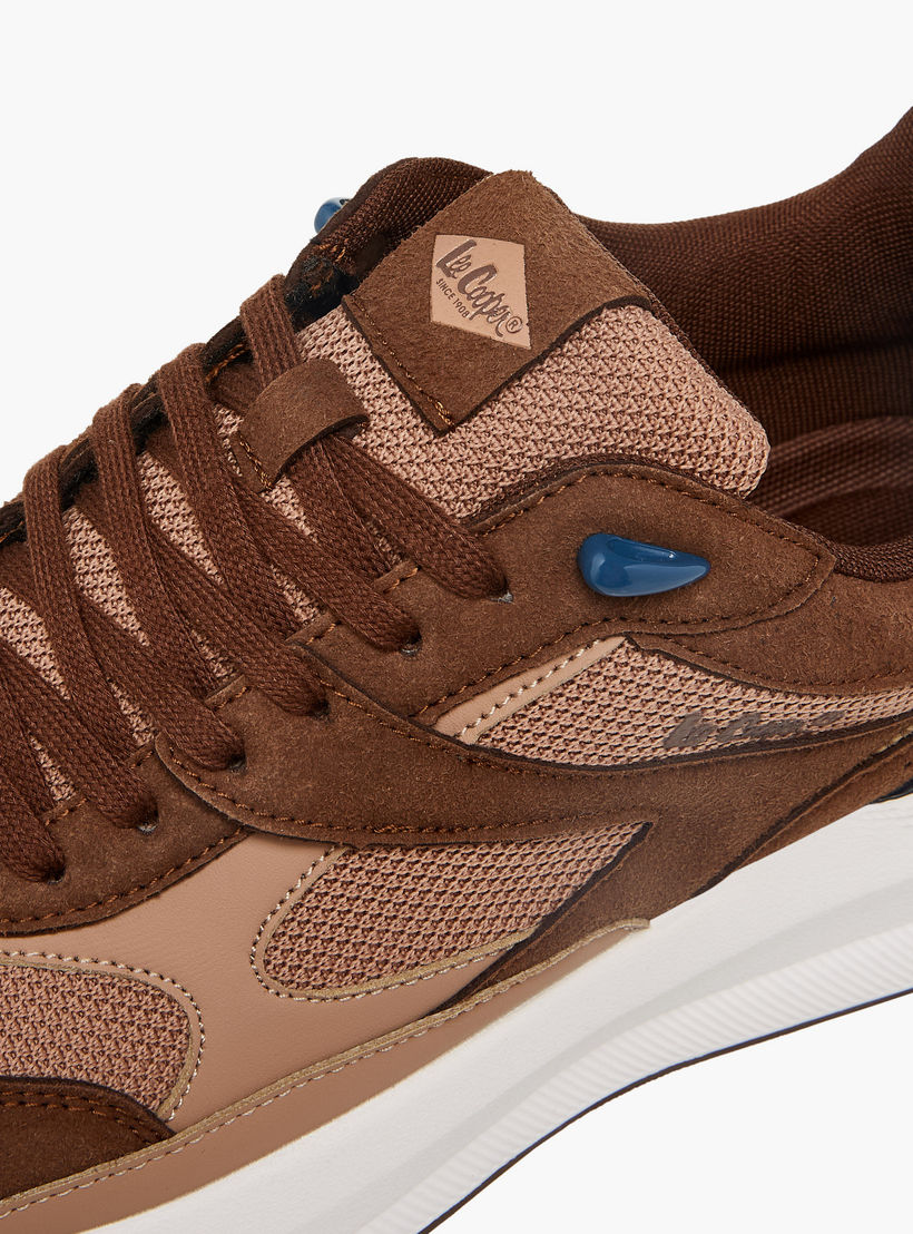 حذاء سنيكرز قوالب ملونة برباط للرجال من لي كوبر-men-shoes-sneakers-image-4
