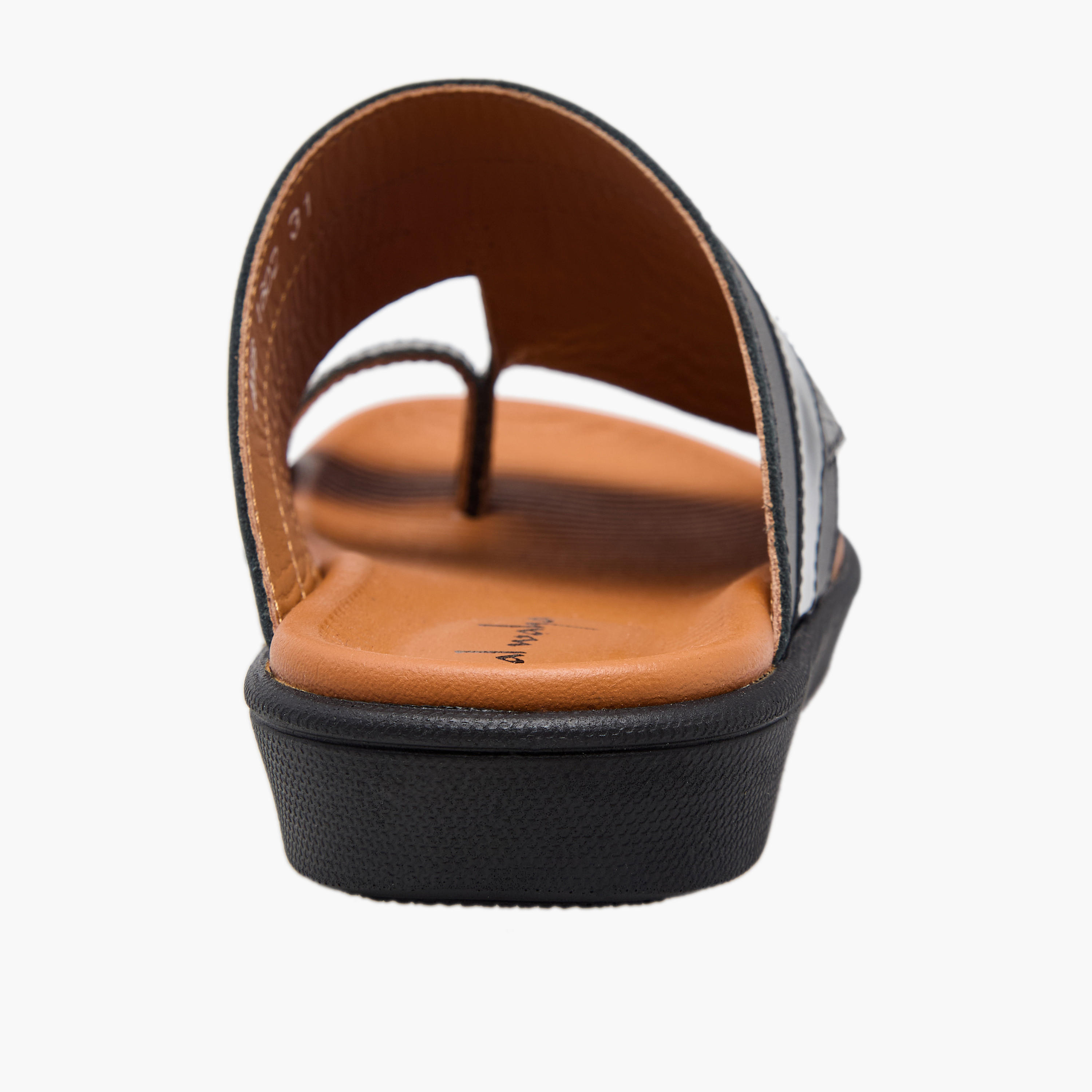 Al Waha Boys Slip-On Leather Arabic Sandals-boys-shoes-sandals-image-7