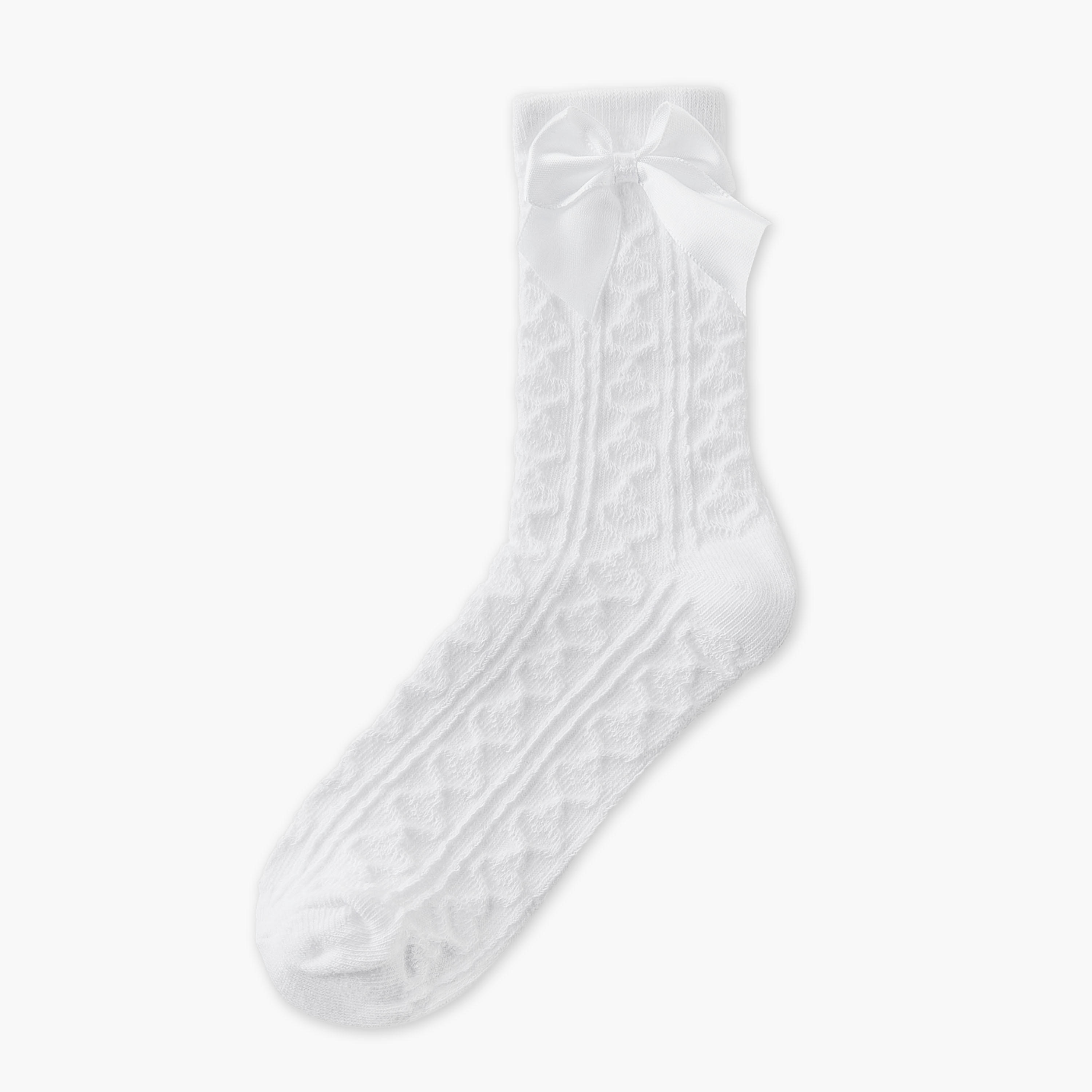 Pack of 5 Juniors Girls Socks Quarter Length-girls-accessories-socks-image-2