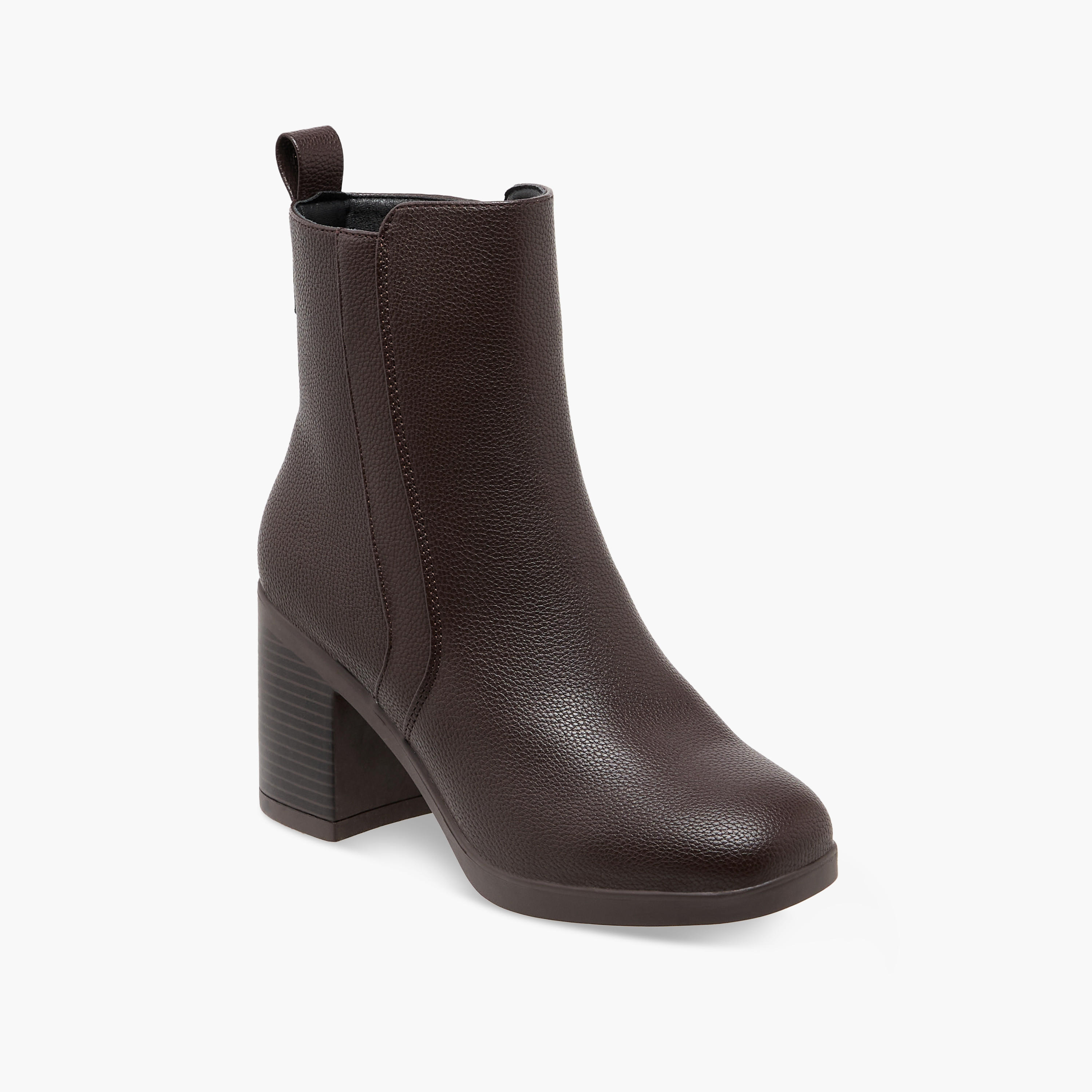 بوت طول الكاحل بكعب سميك للنساء من فلورا بيلا-women-shoes-boots-image-2