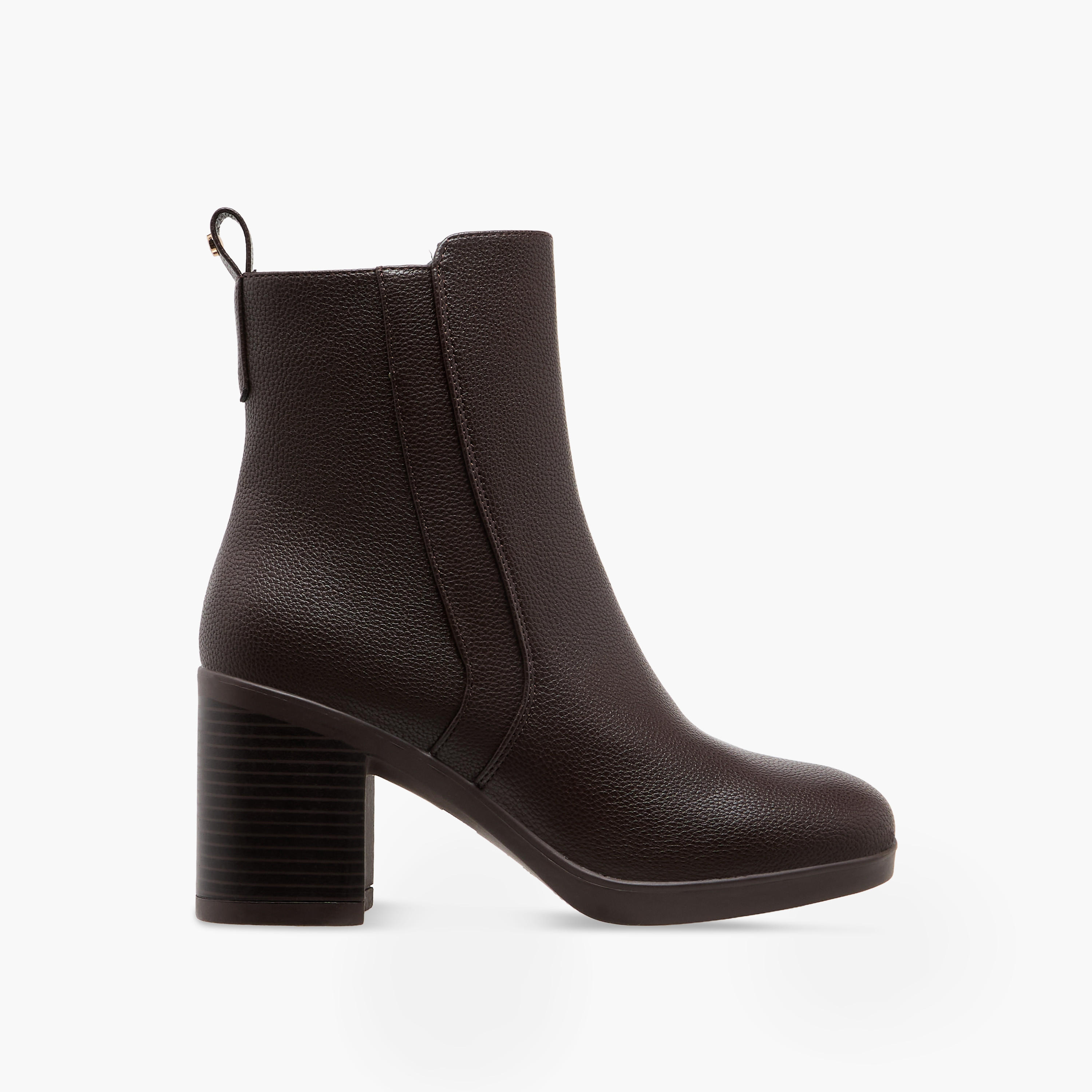بوت طول الكاحل بكعب سميك للنساء من فلورا بيلا-women-shoes-boots-image-3