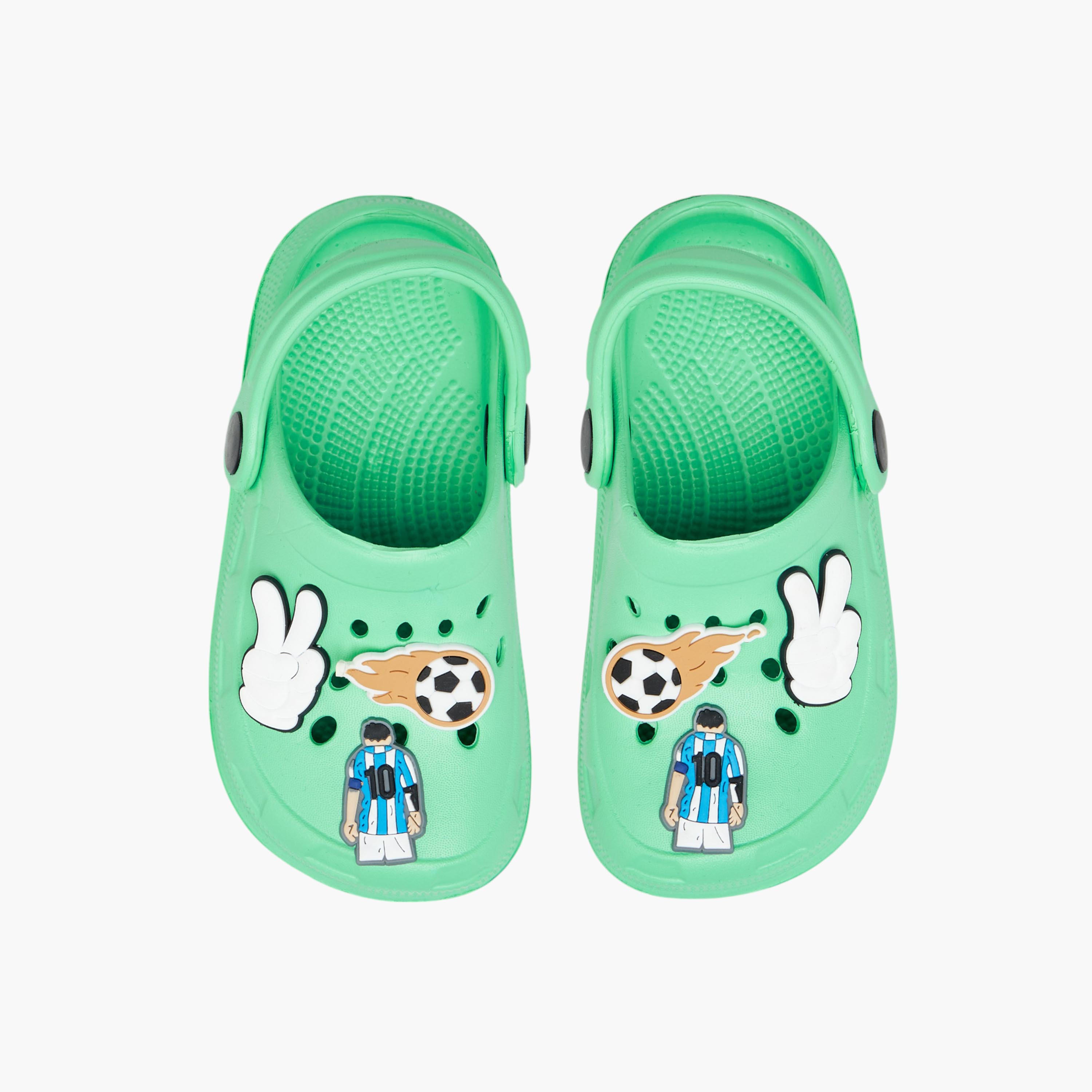 LBL by Shoexpress Football Accent Clogs with Backstrap-boys-shoes-sandals-image-1
