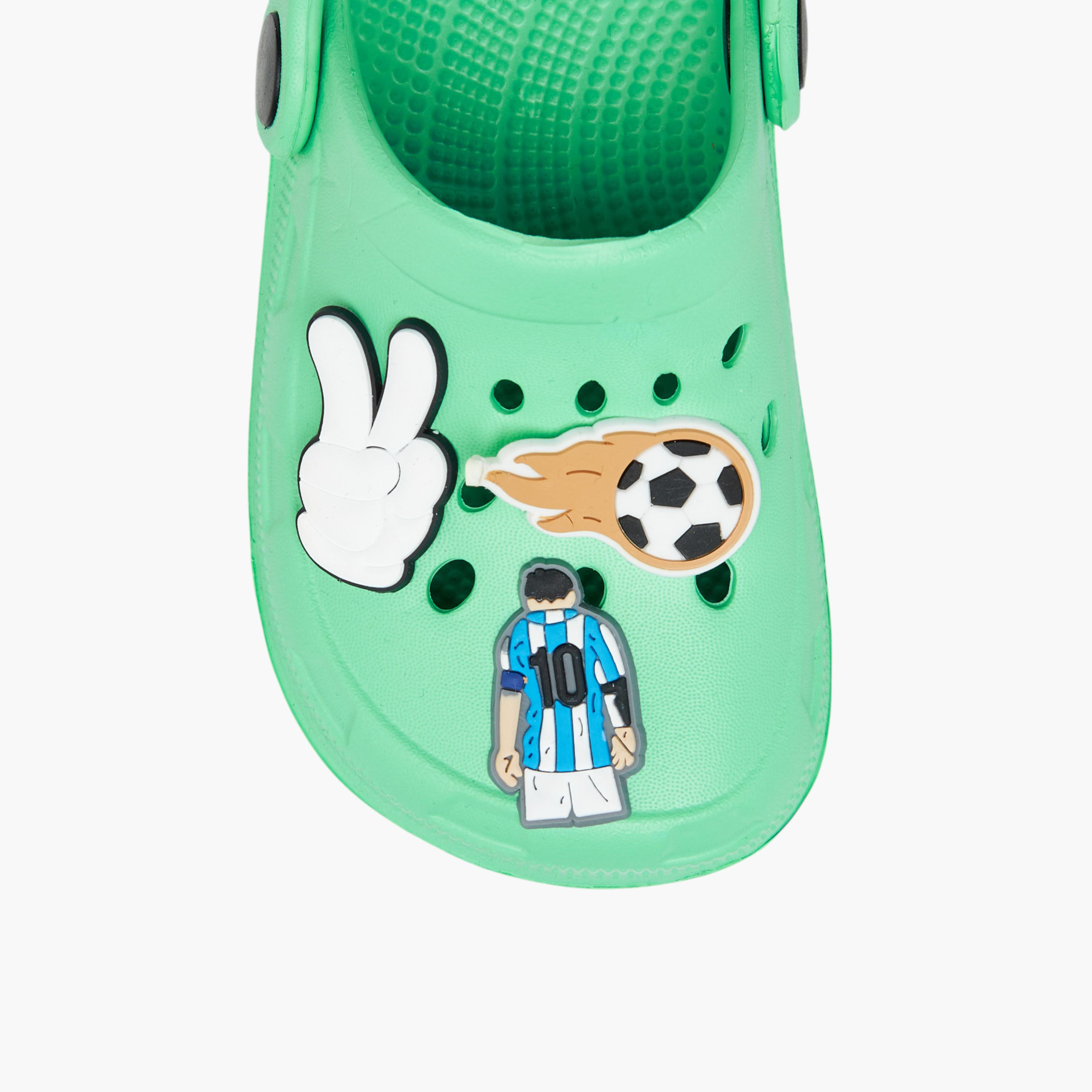 LBL by Shoexpress Football Accent Clogs with Backstrap-boys-shoes-sandals-image-4