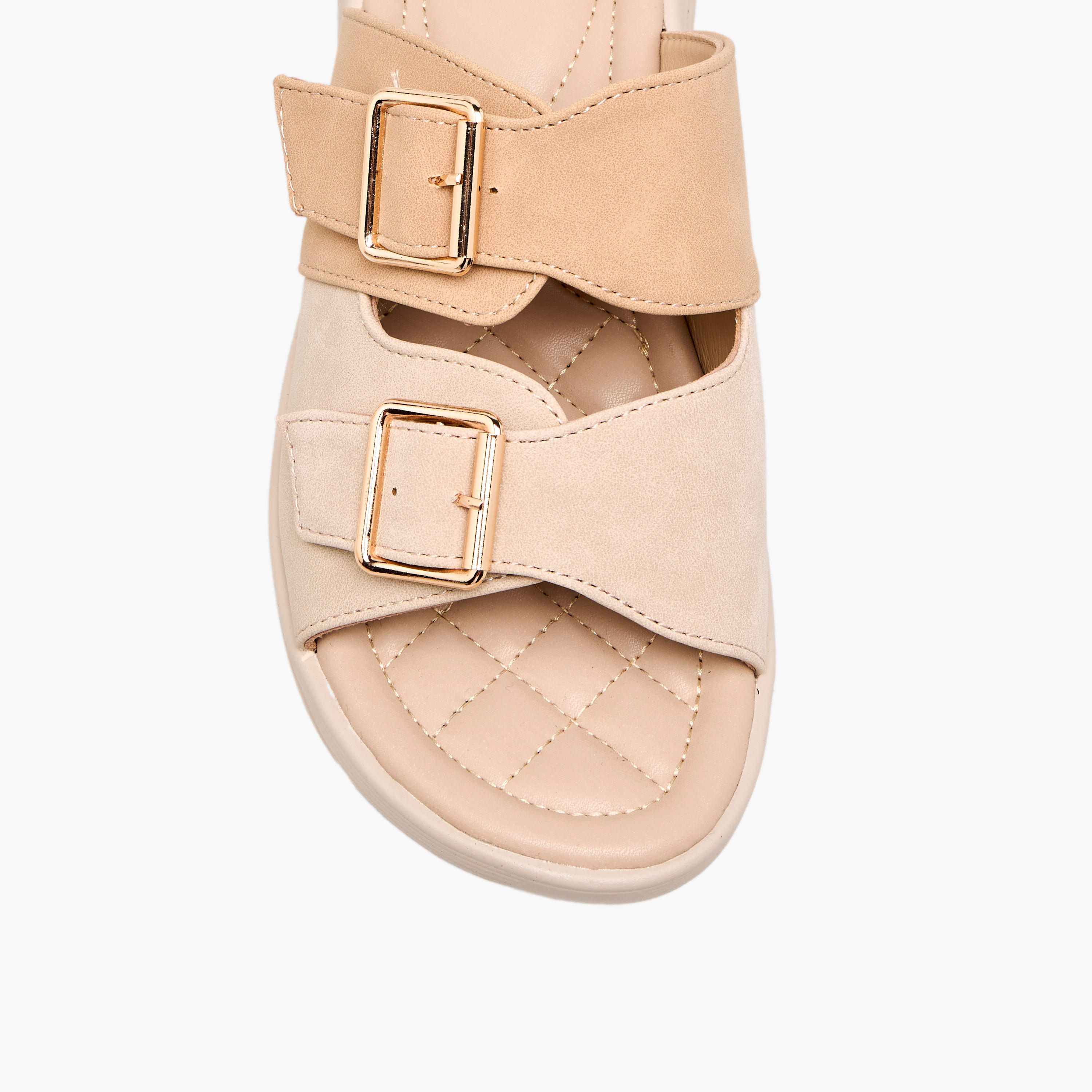 صندل مريح بحزام بإبزيم للنساء من فلورا بيلا-women-shoes-flats-sandals-image-4