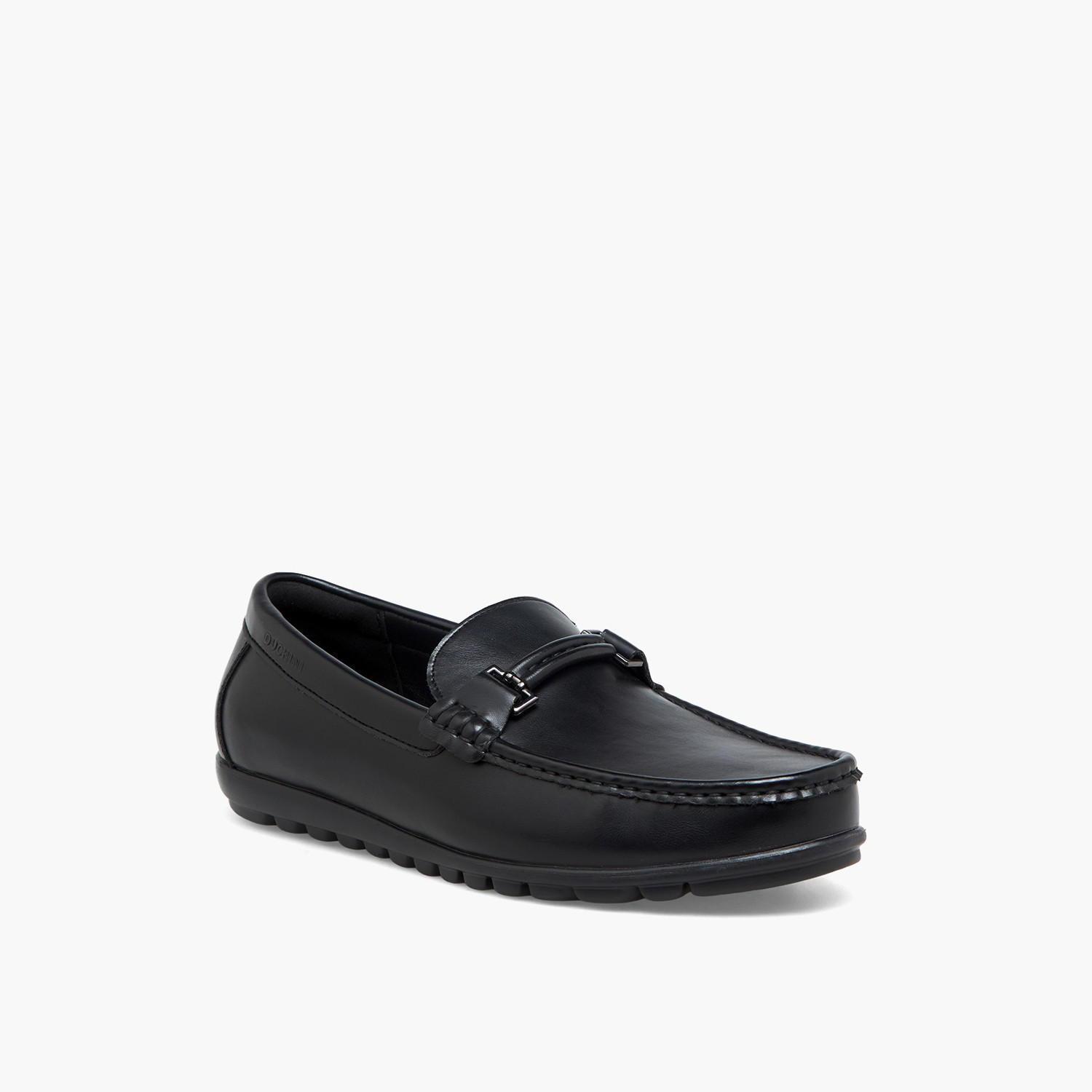 Duchini Men Metallic Accent Loafer-men-shoes-formalshoes-image-2