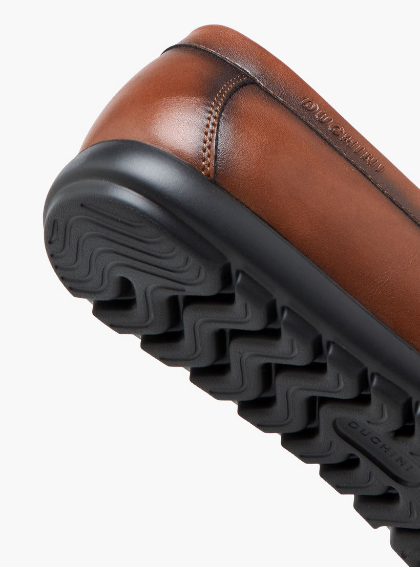 Duchini Men Metallic Accent Loafer-men-shoes-formalshoes-image-5