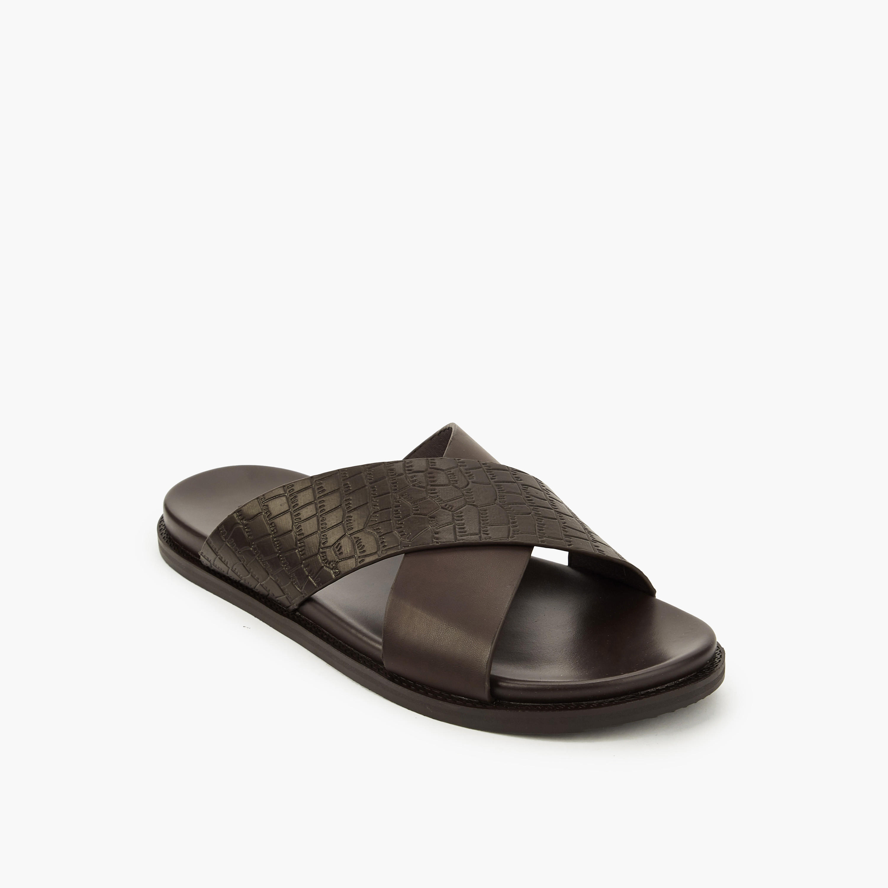صندل سهل الارتداء بحزمة متقاطعة للرجال من دوتشيني-men-shoes-sandals-image-3