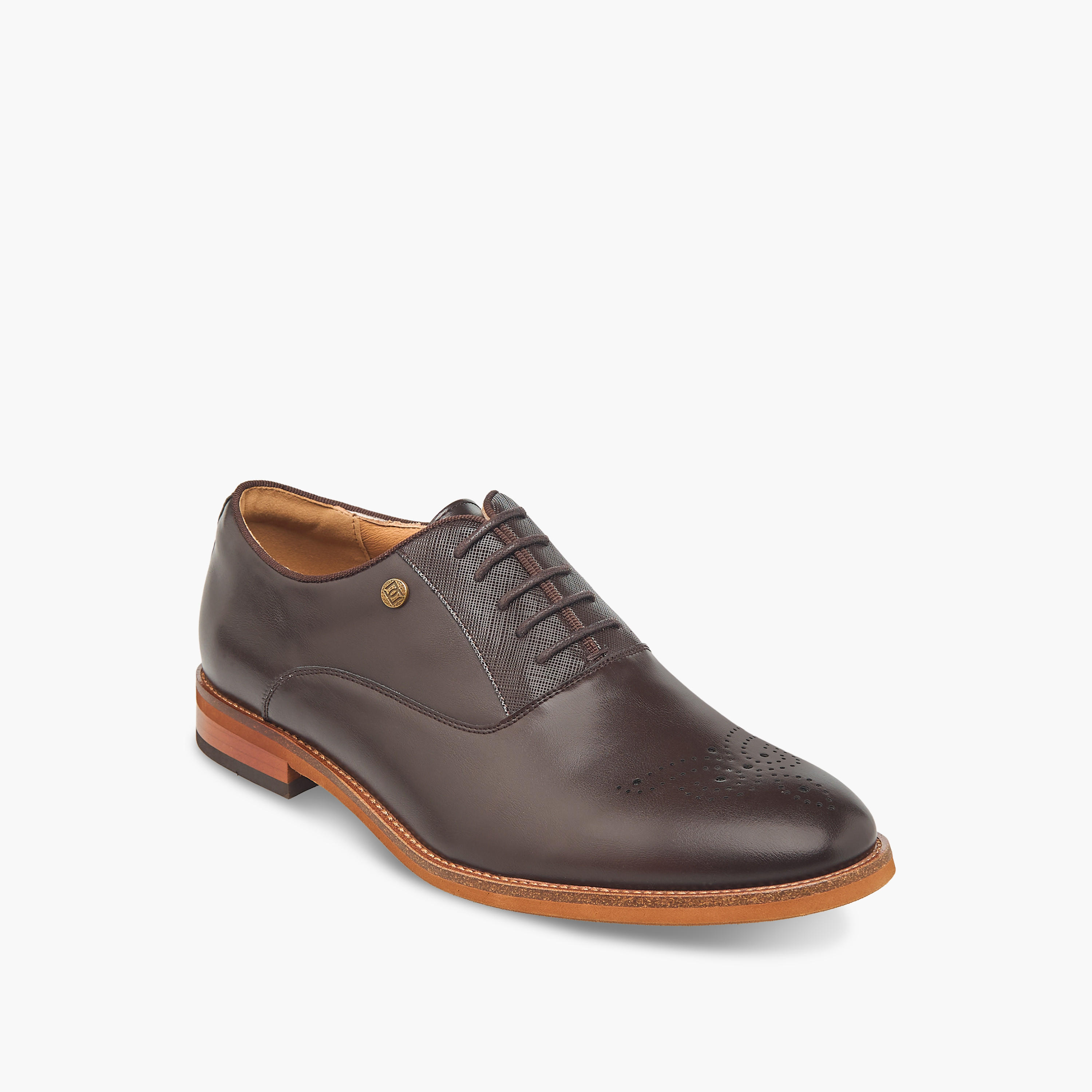 Duchini Men Lace-Up Oxford Shoes-men-shoes-formalshoes-image-2