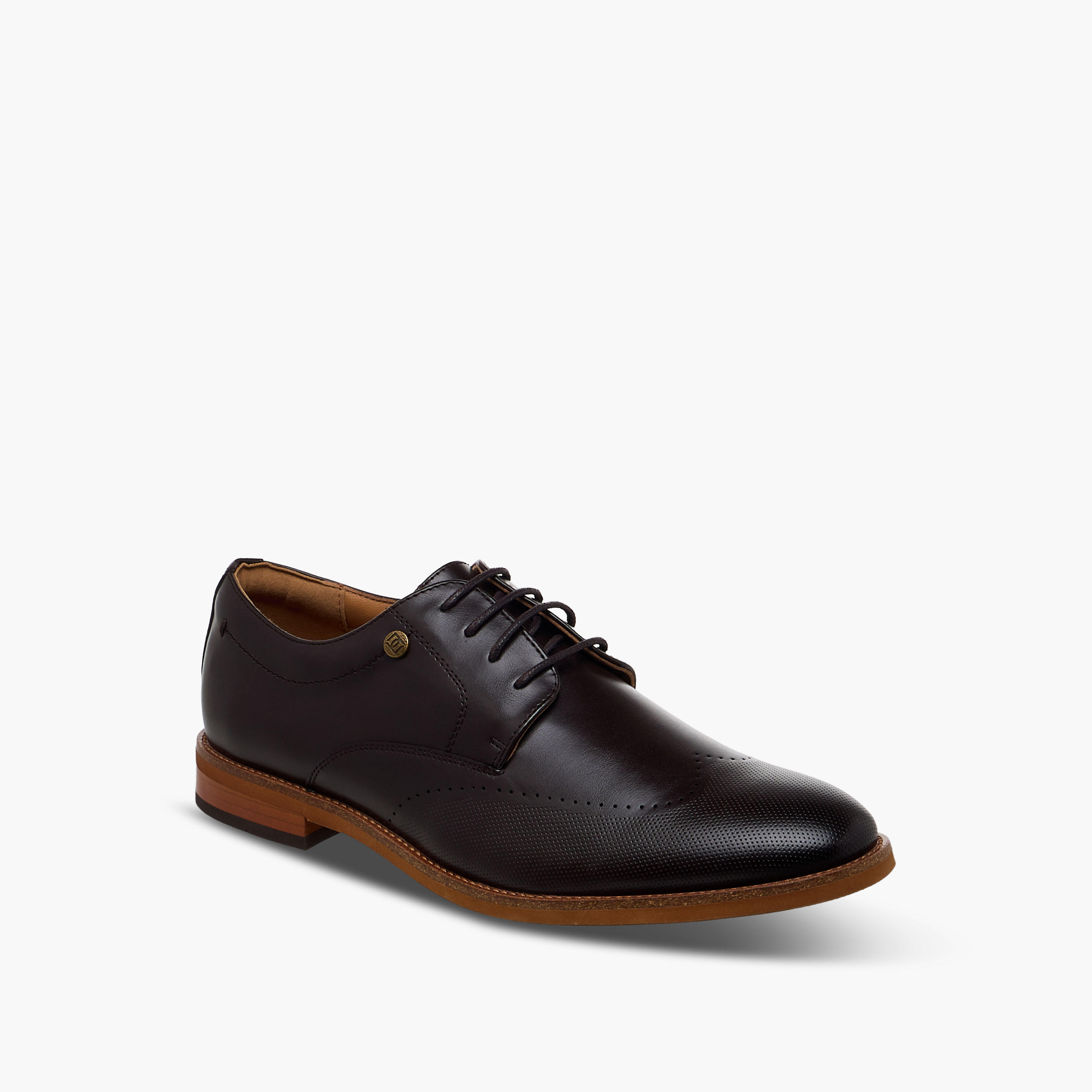 Duchini Men Lace-Up Derby Shoes-men-shoes-formalshoes-image-2