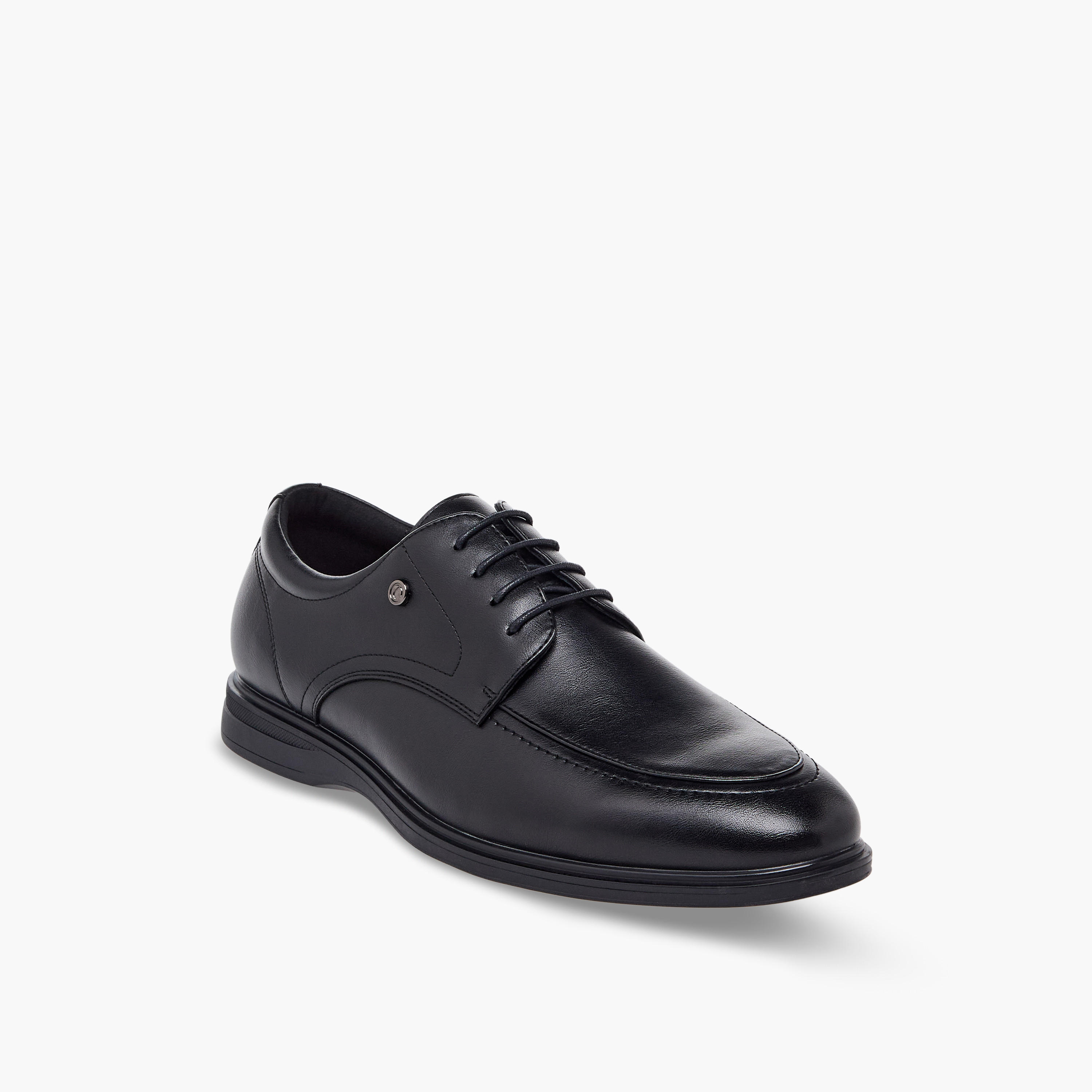 حذاء ديربي برباط إغلاق للرجال من لو كونفورت-men-shoes-formalshoes-image-2