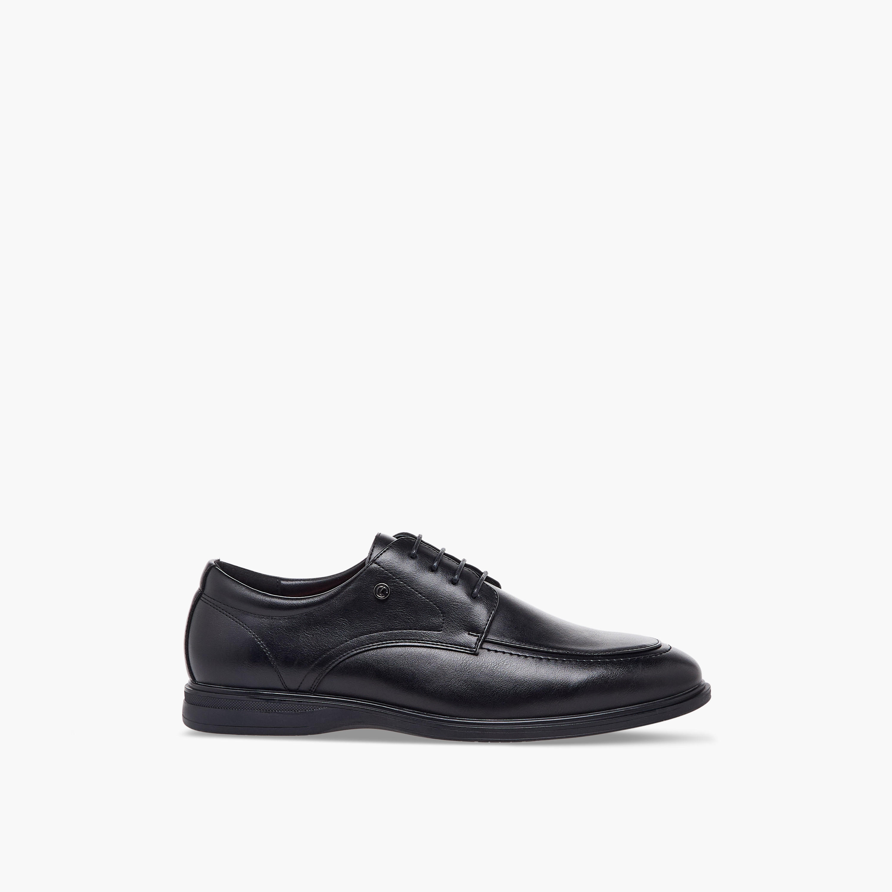 حذاء ديربي برباط إغلاق للرجال من لو كونفورت-men-shoes-formalshoes-image-3