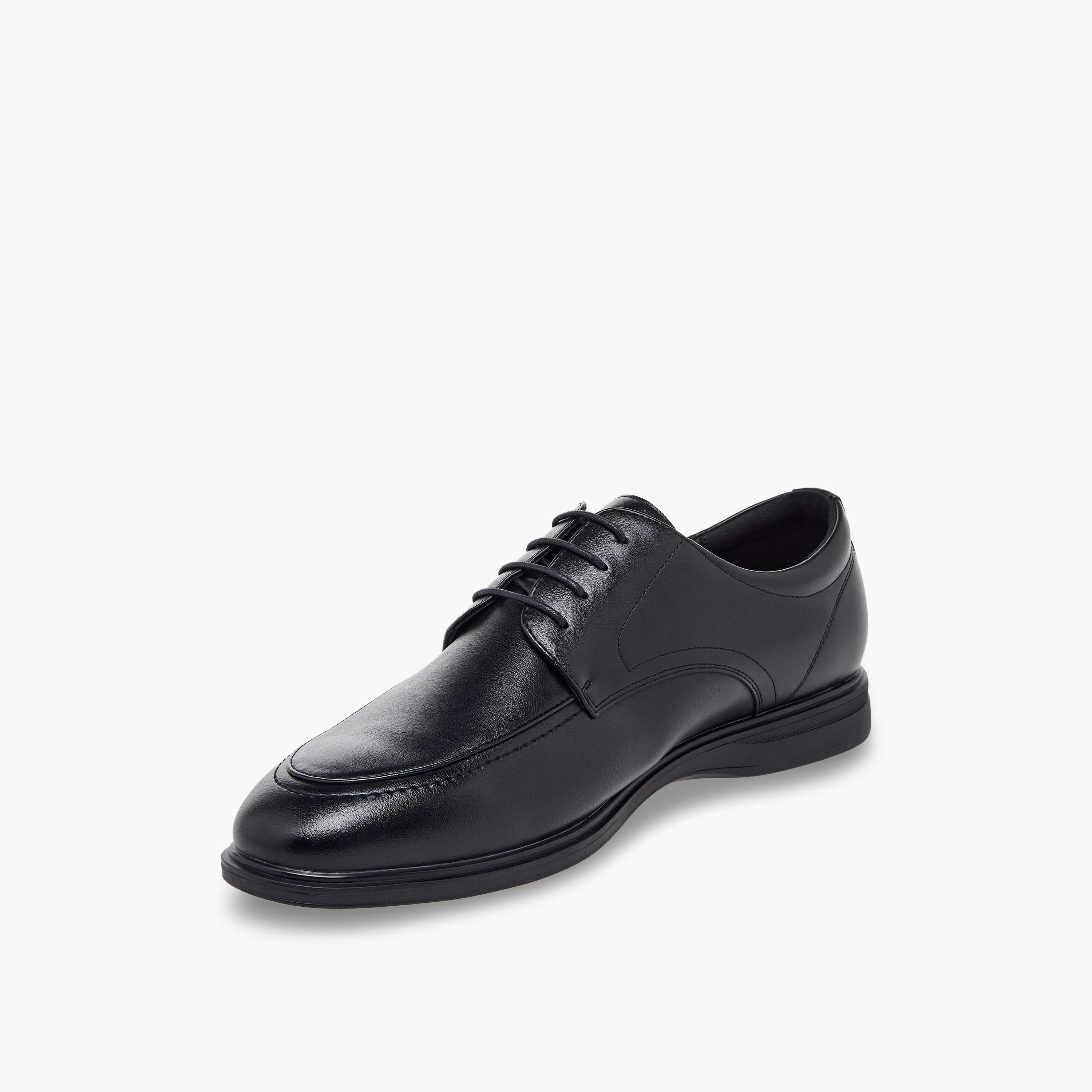 حذاء ديربي برباط إغلاق للرجال من لو كونفورت-men-shoes-formalshoes-image-4