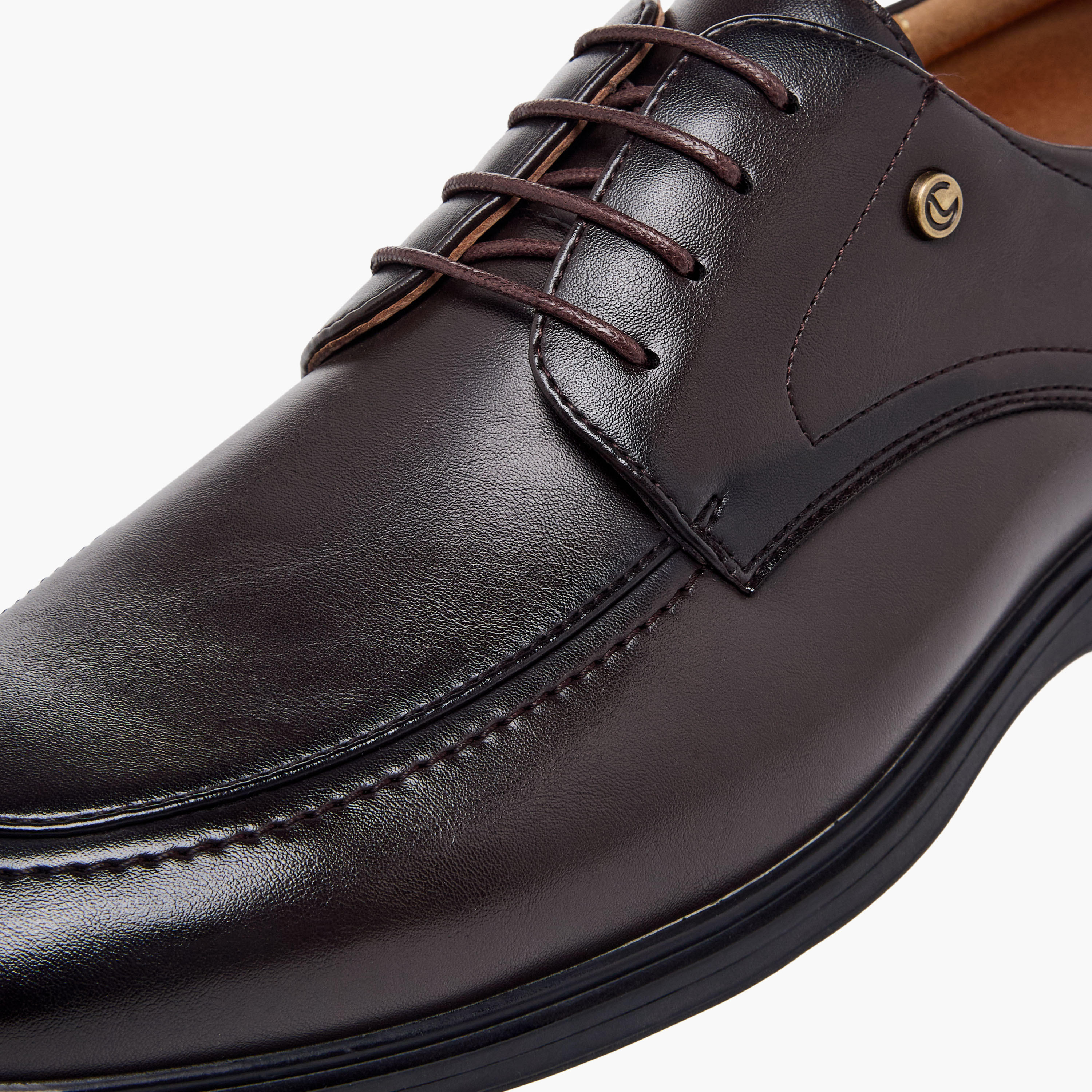 حذاء ديربي برباط إغلاق للرجال من لو كونفورت-men-shoes-formalshoes-image-7