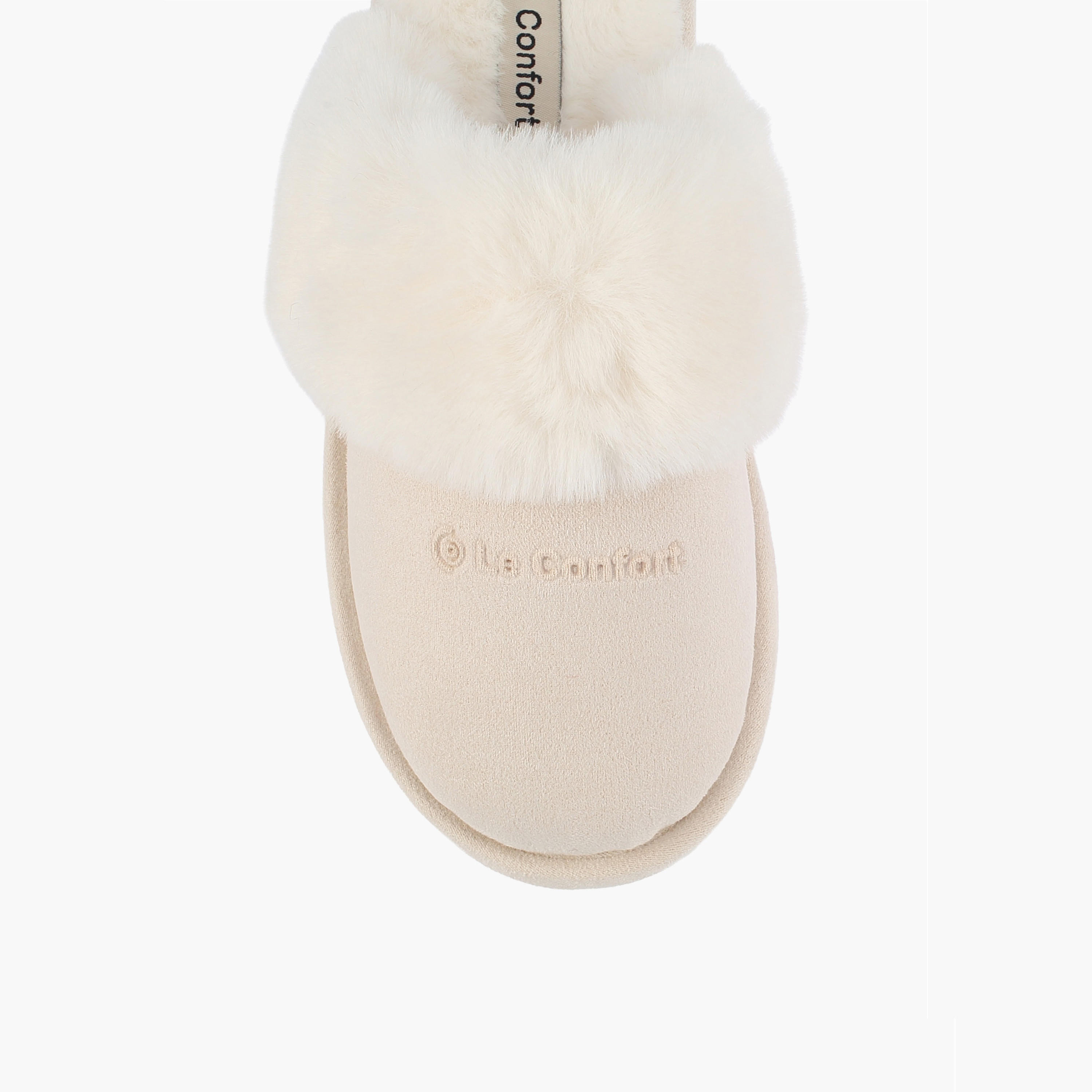 Le Confort Women Plush Bedroom Slippers-women-shoes-bedroomslippers-image-3