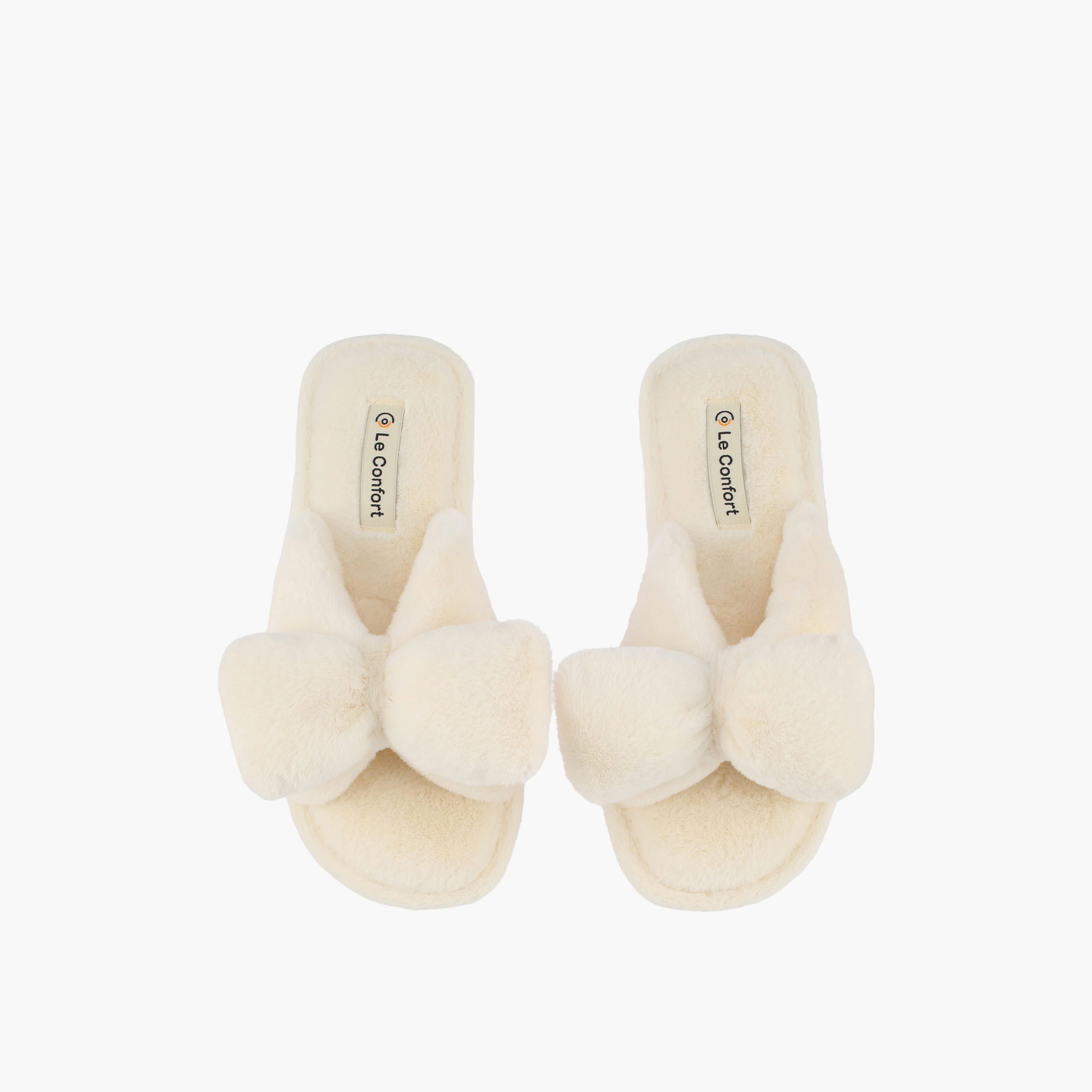 Le Confort Women Bow Accent Bedroom Slippers-women-shoes-bedroomslippers-image-1