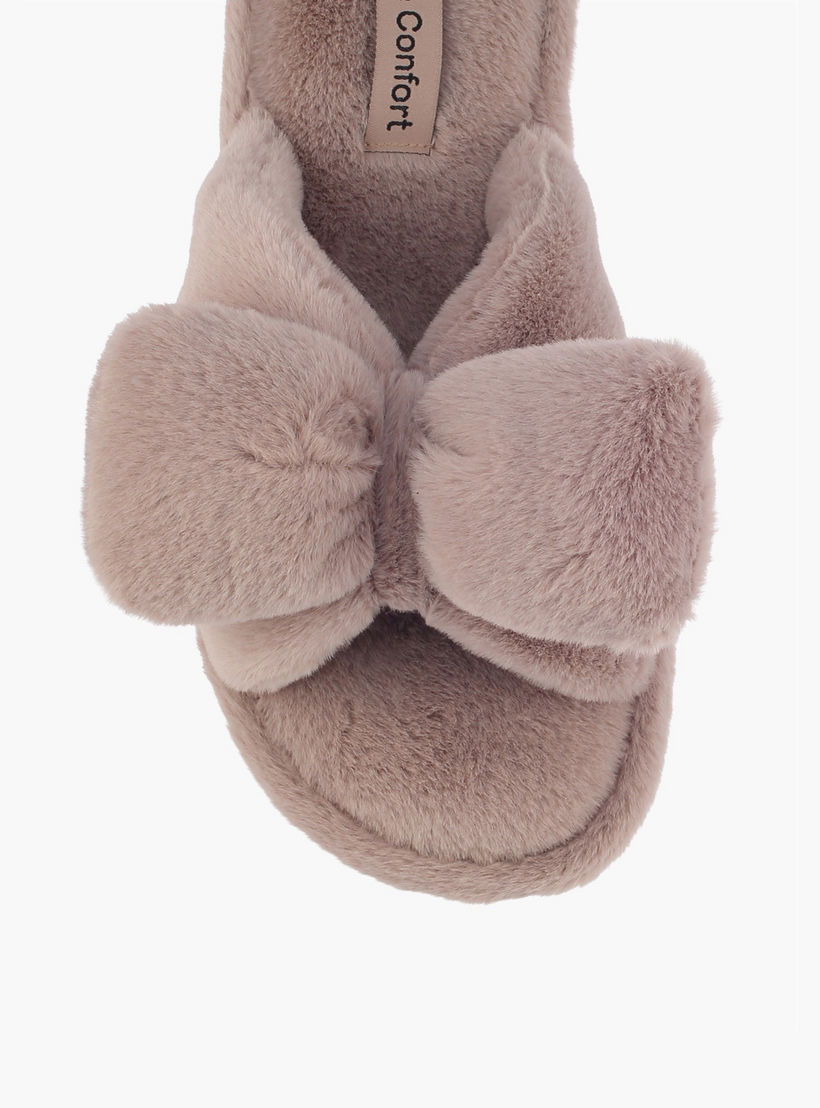 Le Confort Women Bow Accent Bedroom Slippers-women-shoes-bedroomslippers-image-3