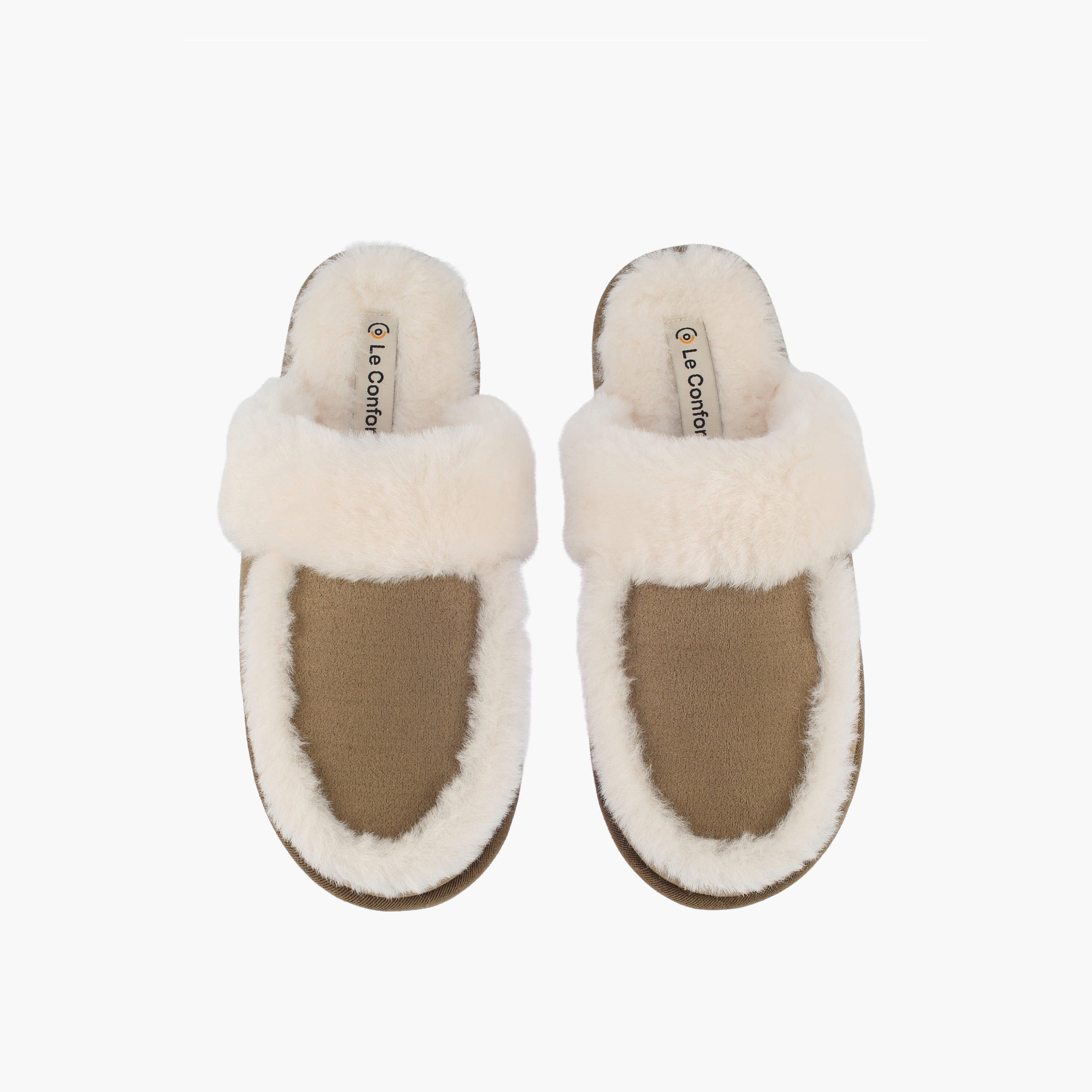 Le Confort Faux Fur Bedroom Slippers-women-shoes-bedroomslippers-image-1