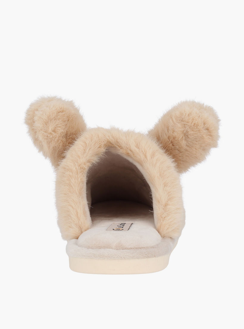 Le Confort Women Bunny Plush Bedroom Slippers-women-shoes-bedroomslippers-image-4
