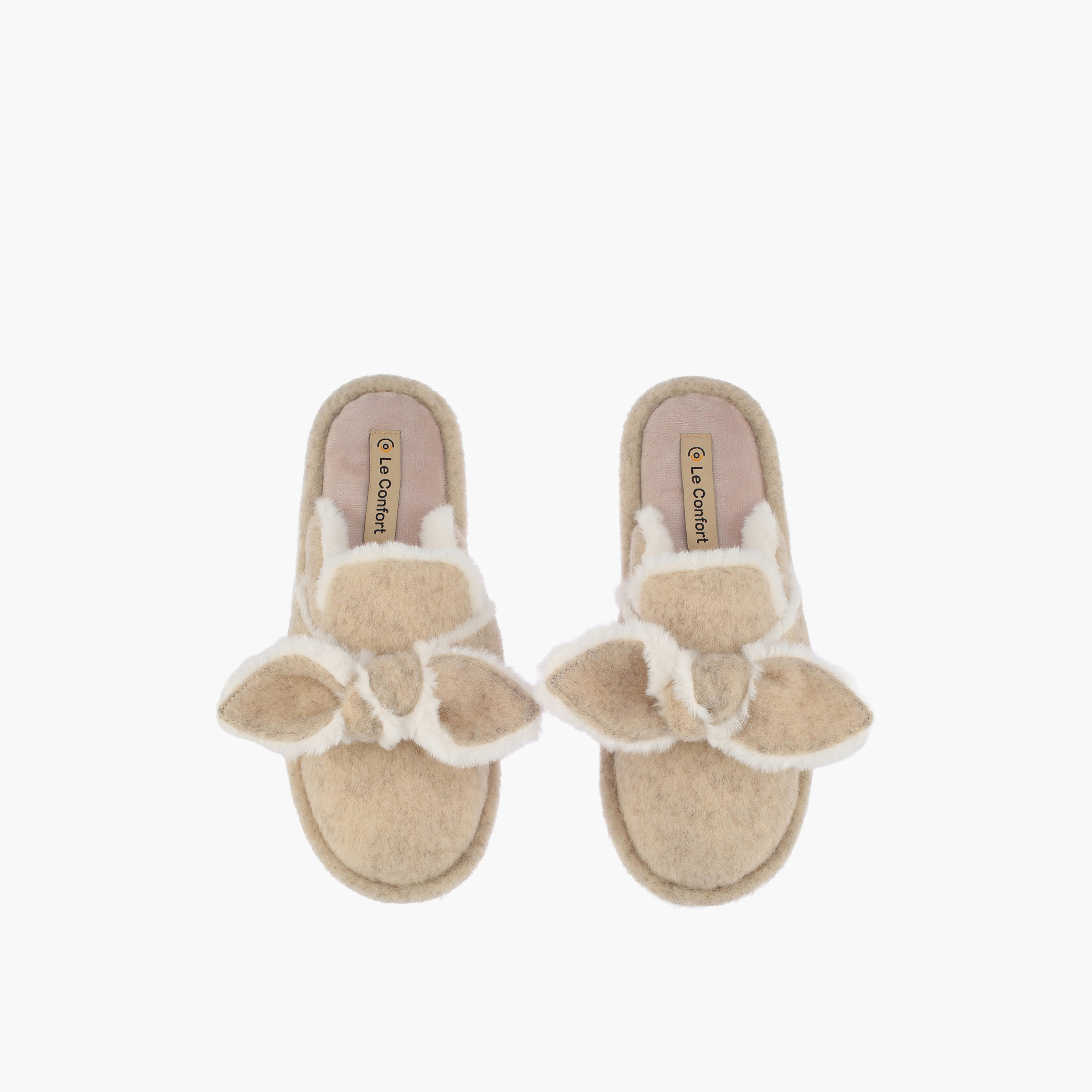 Le Confort Women Plush Bedroom Slippers-women-shoes-bedroomslippers-image-1