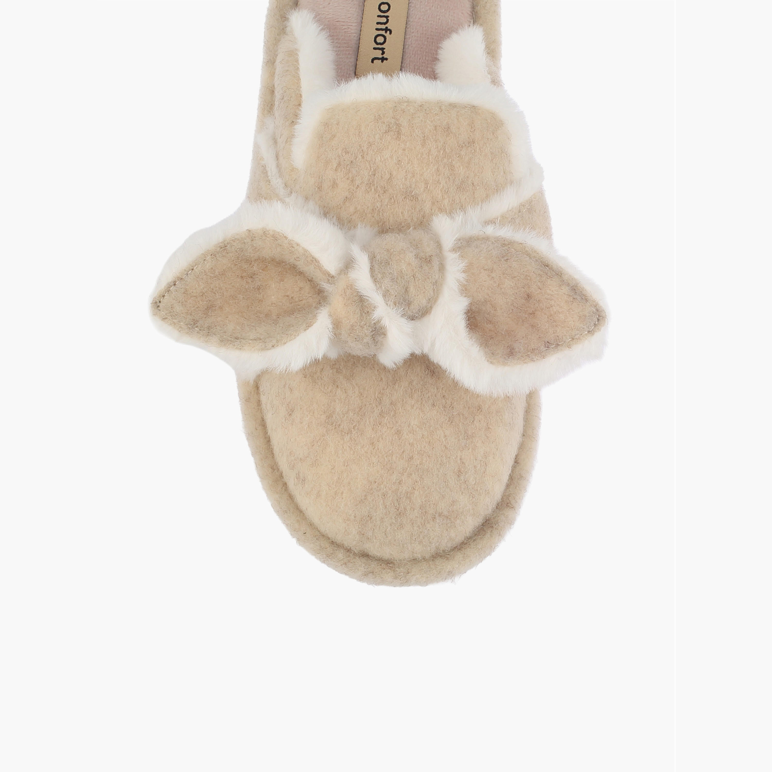 Le Confort Women Plush Bedroom Slippers-women-shoes-bedroomslippers-image-3