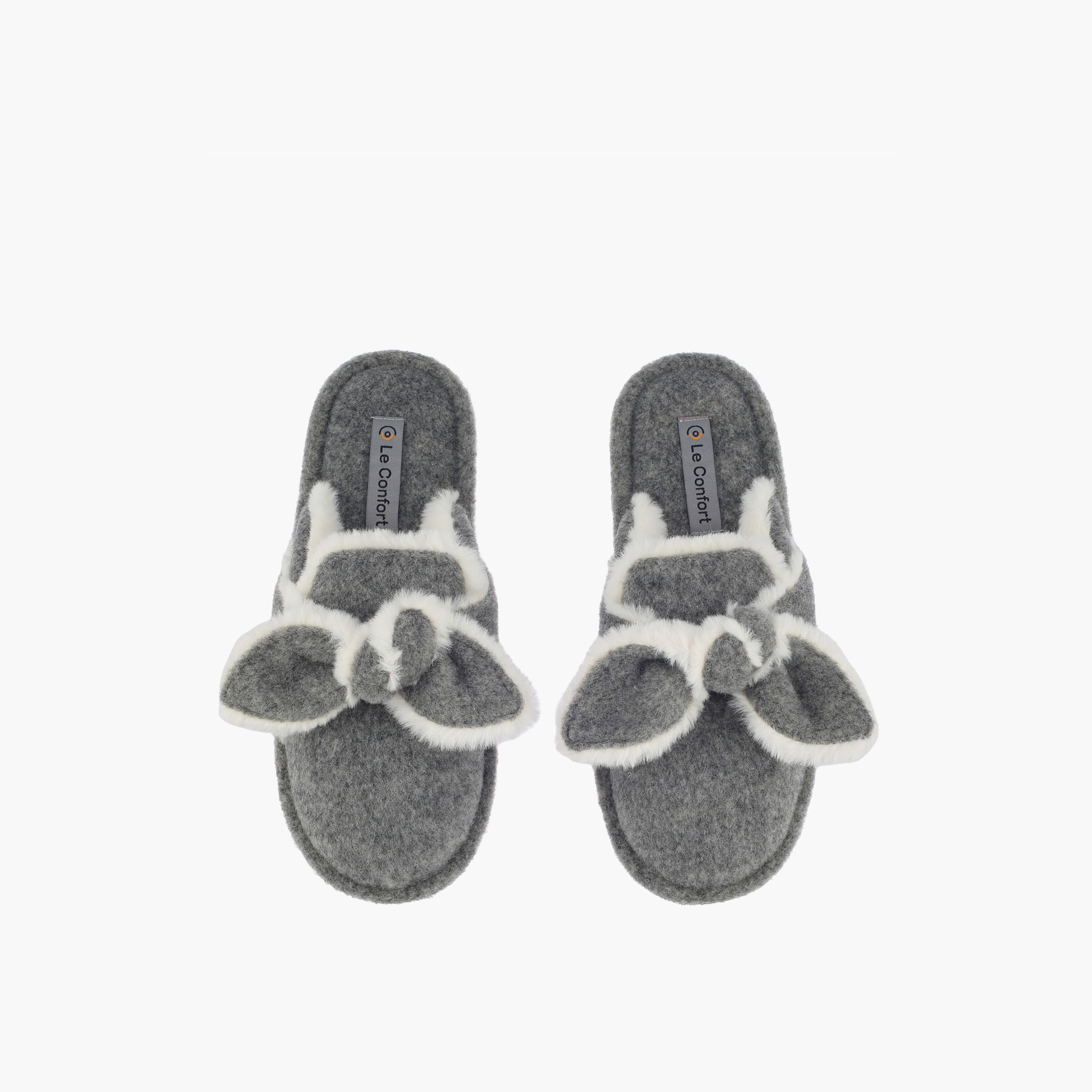 Le Confort Women Plush Bedroom Slippers-women-shoes-bedroomslippers-image-1