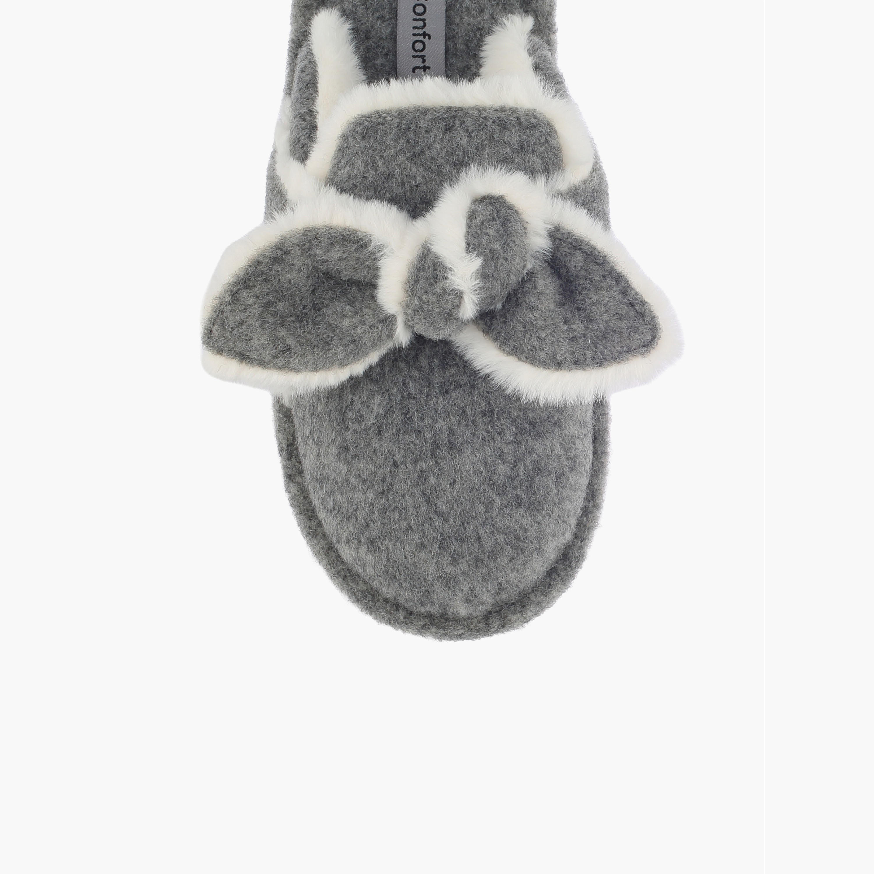Le Confort Women Plush Bedroom Slippers-women-shoes-bedroomslippers-image-3