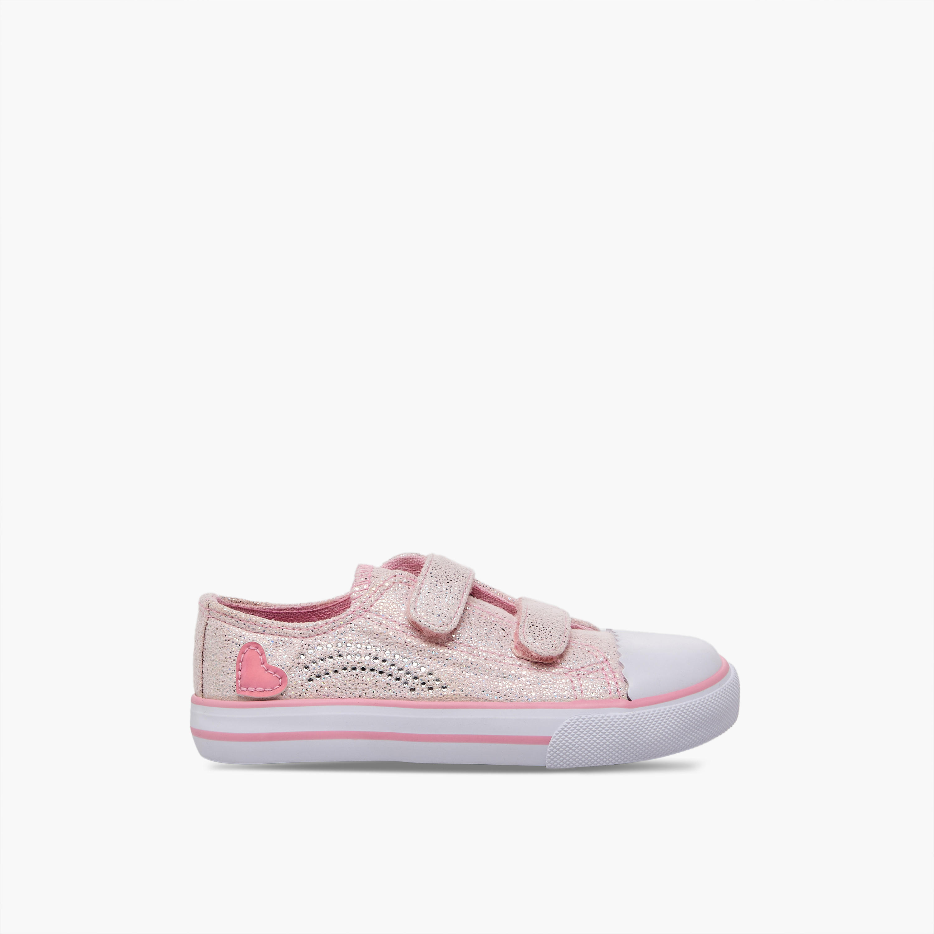 Flora Bella Girls Hook & Loop Ankle Sneakers-girls-shoes-sneakers-image-3