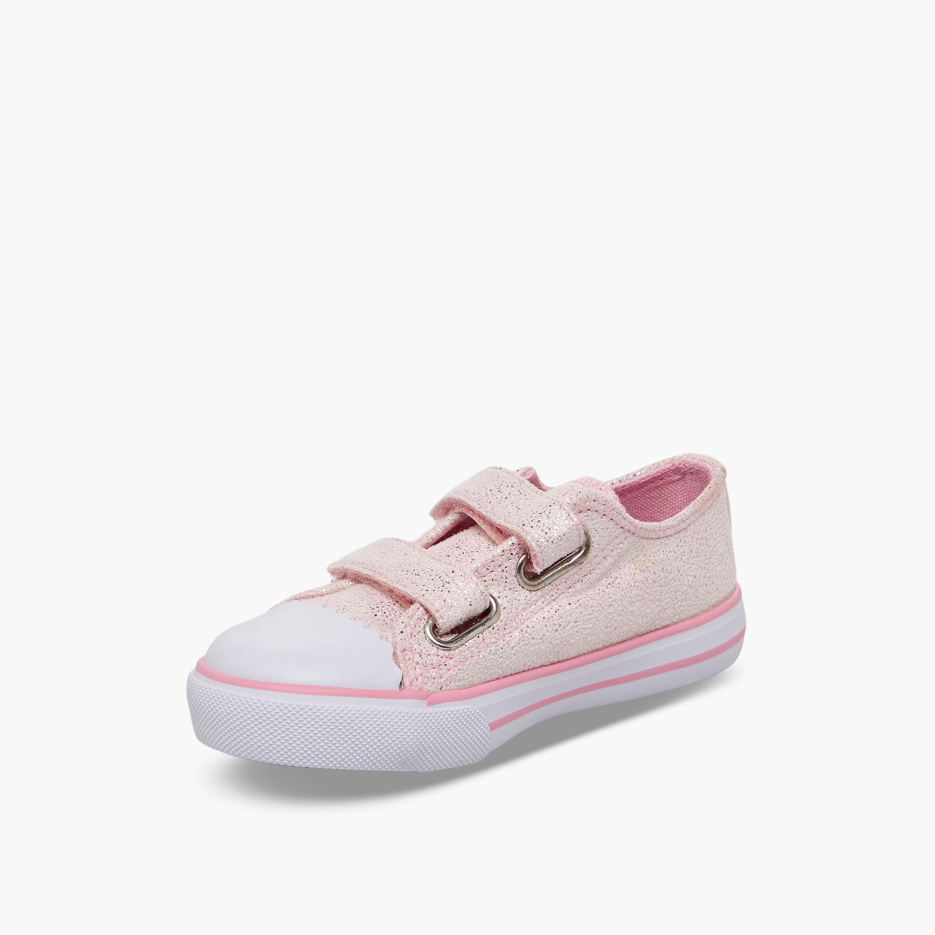 Flora Bella Girls Hook & Loop Ankle Sneakers-girls-shoes-sneakers-image-4