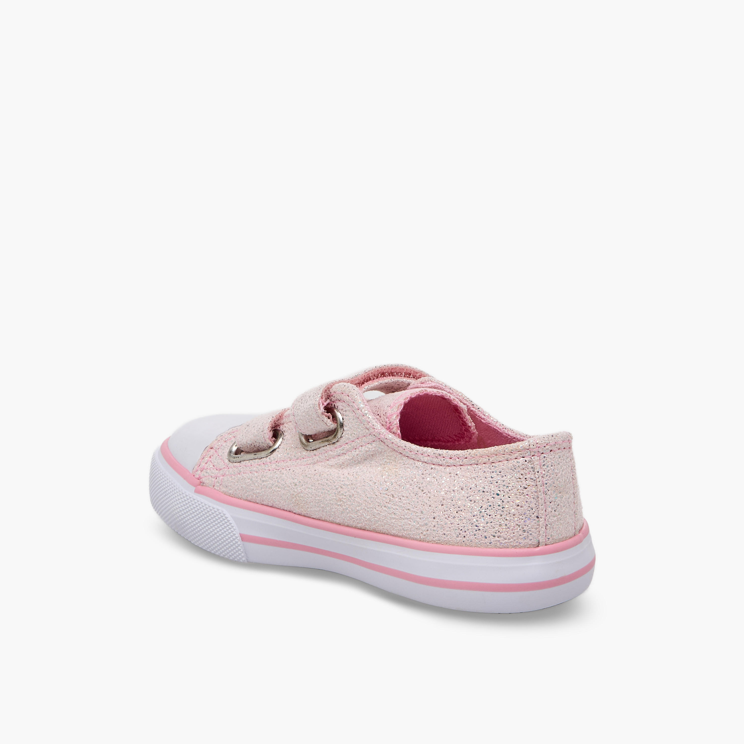 Flora Bella Girls Hook & Loop Ankle Sneakers-girls-shoes-sneakers-image-5