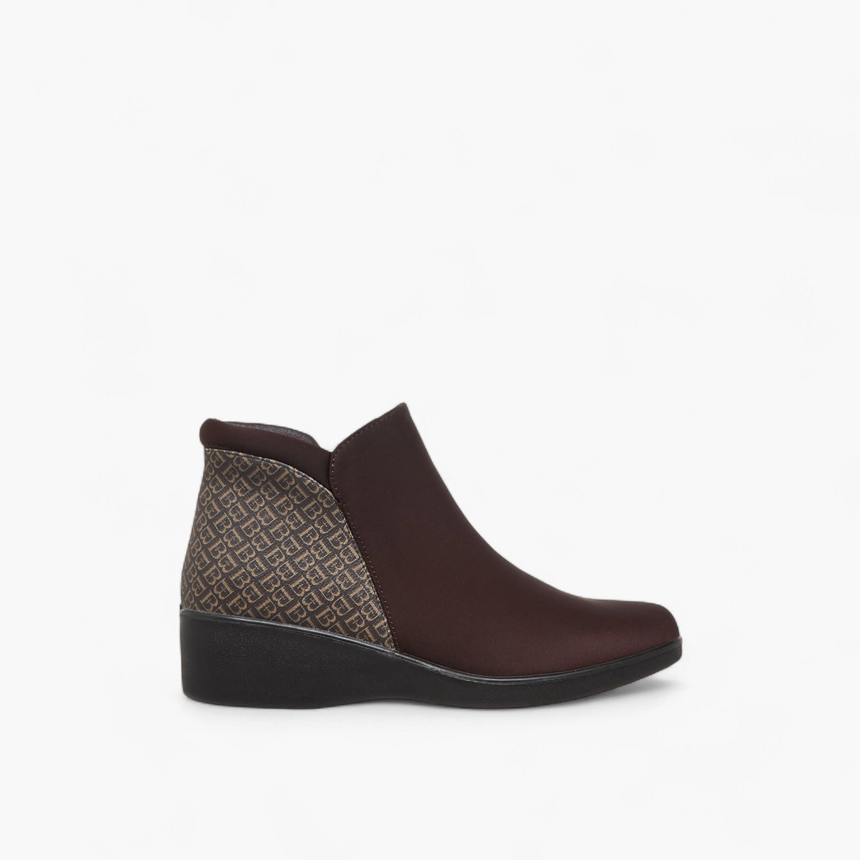 Flora Bella Women Monogram Print Ankle Boots-women-shoes-boots-image-3