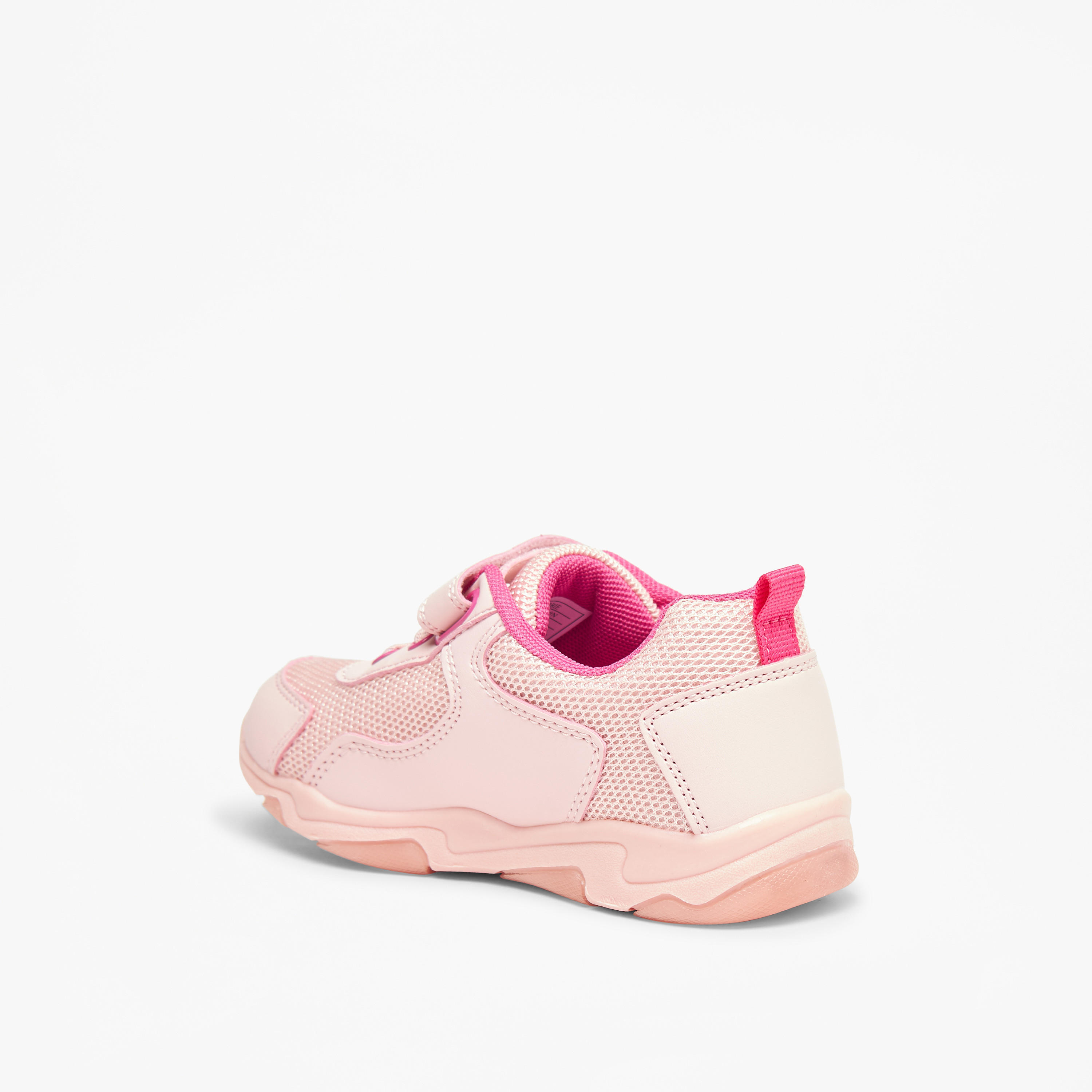 Barbie Girls Hook & Loop Light-Up Ankle Sneakers-girls-shoes-sneakers-image-2