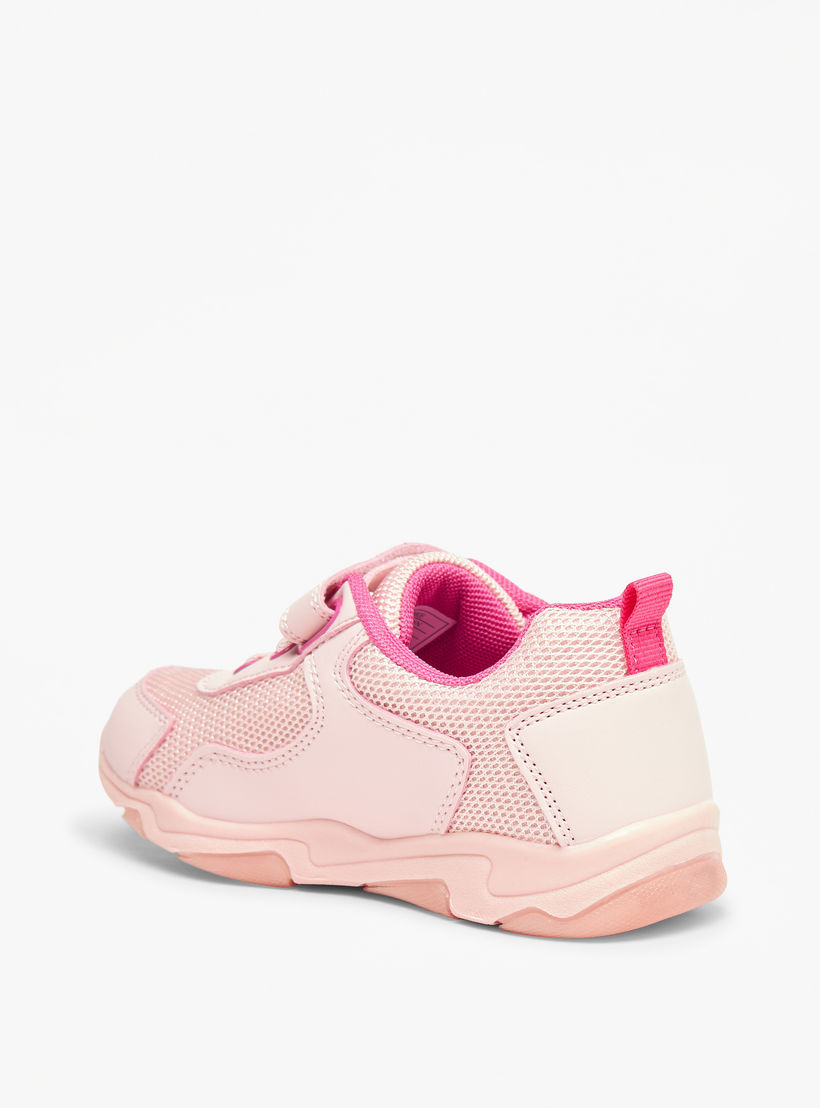 Barbie Girls Hook & Loop Light-Up Ankle Sneakers-girls-shoes-sneakers-image-2