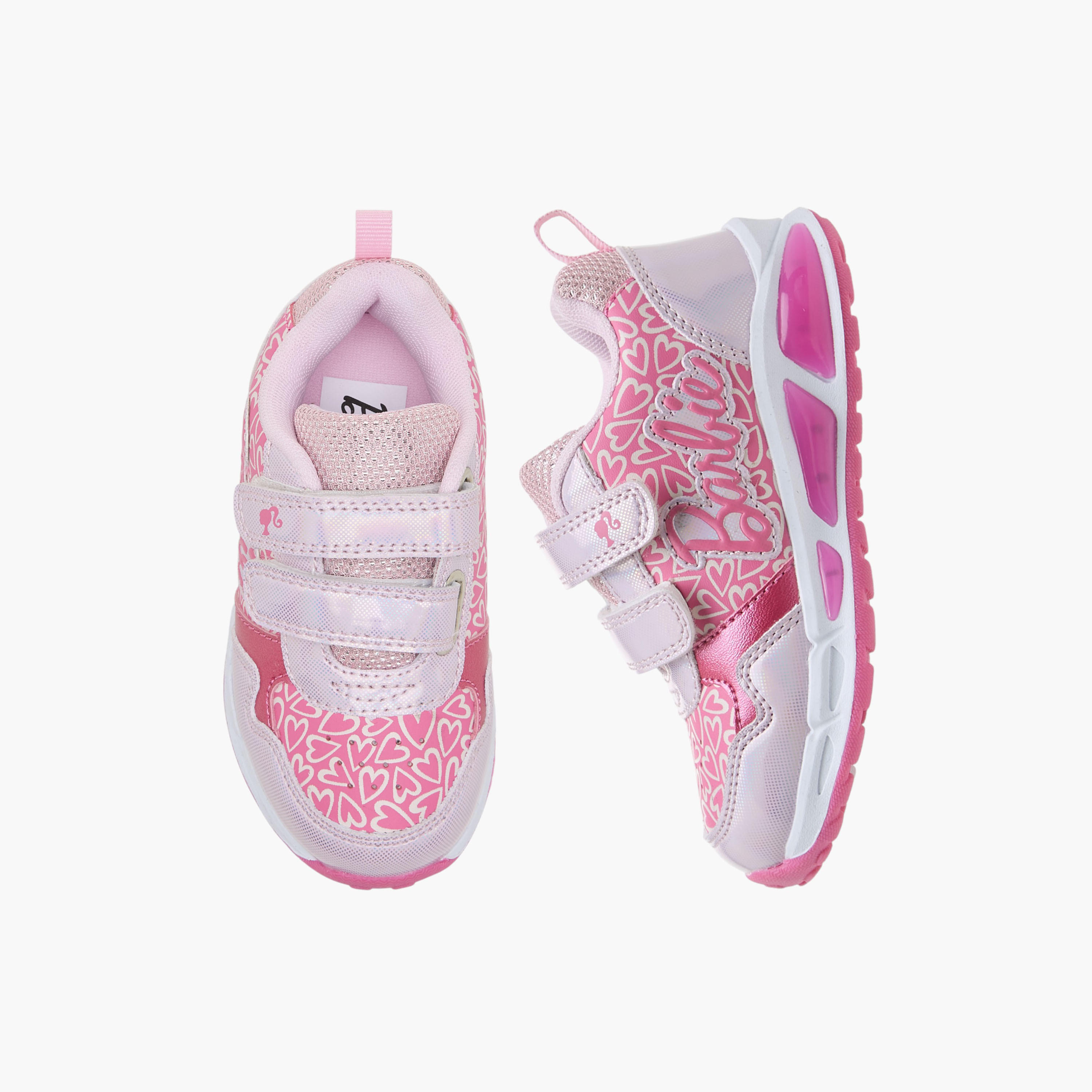 Barbie Girls Light-Up Ankle Sneakers-girls-shoes-sneakers-image-1