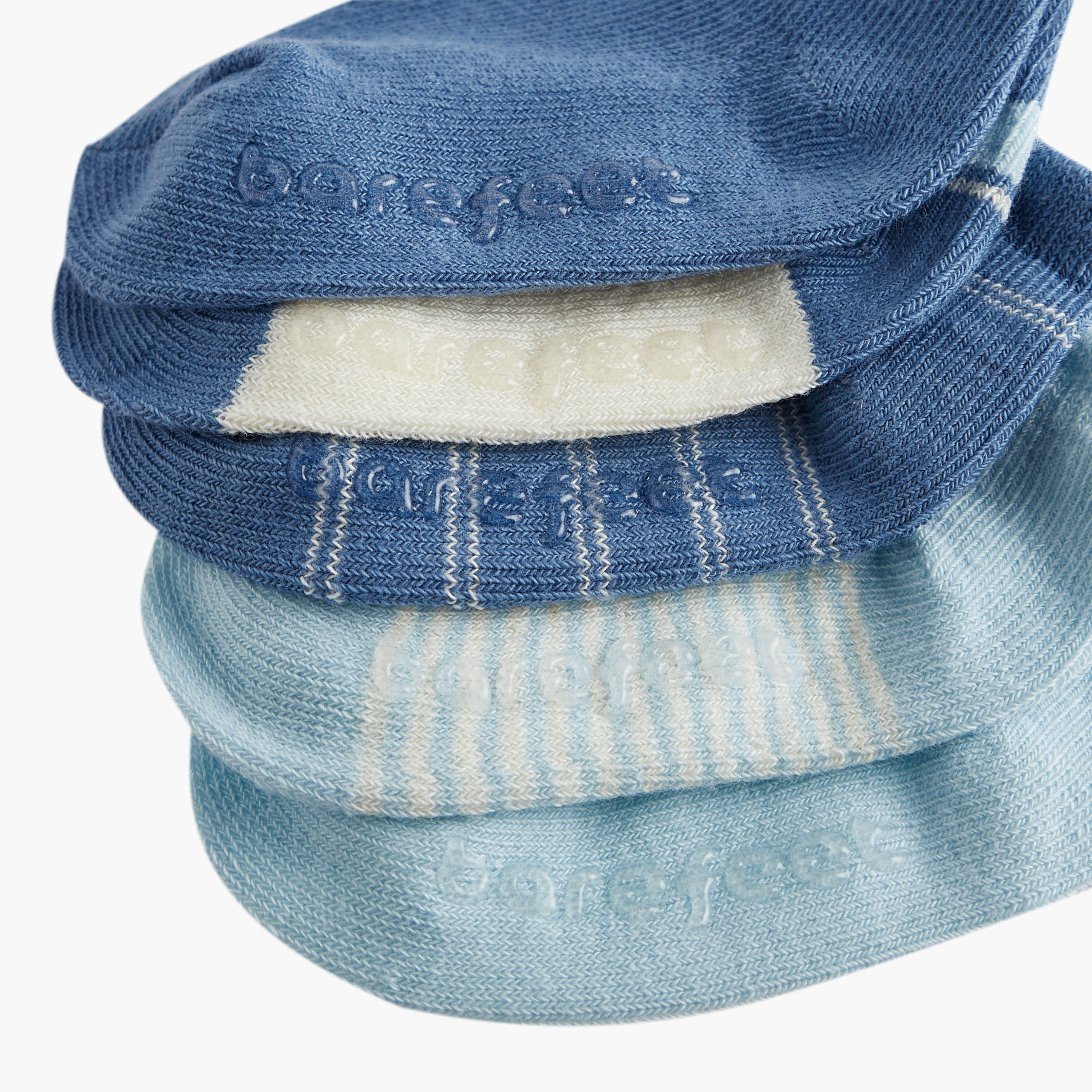 طقم جوارب متنوعة بدون تيري 5 أزواج بطول الكاحل من بيرفيت-baby-boys-accessories-socks-image-4
