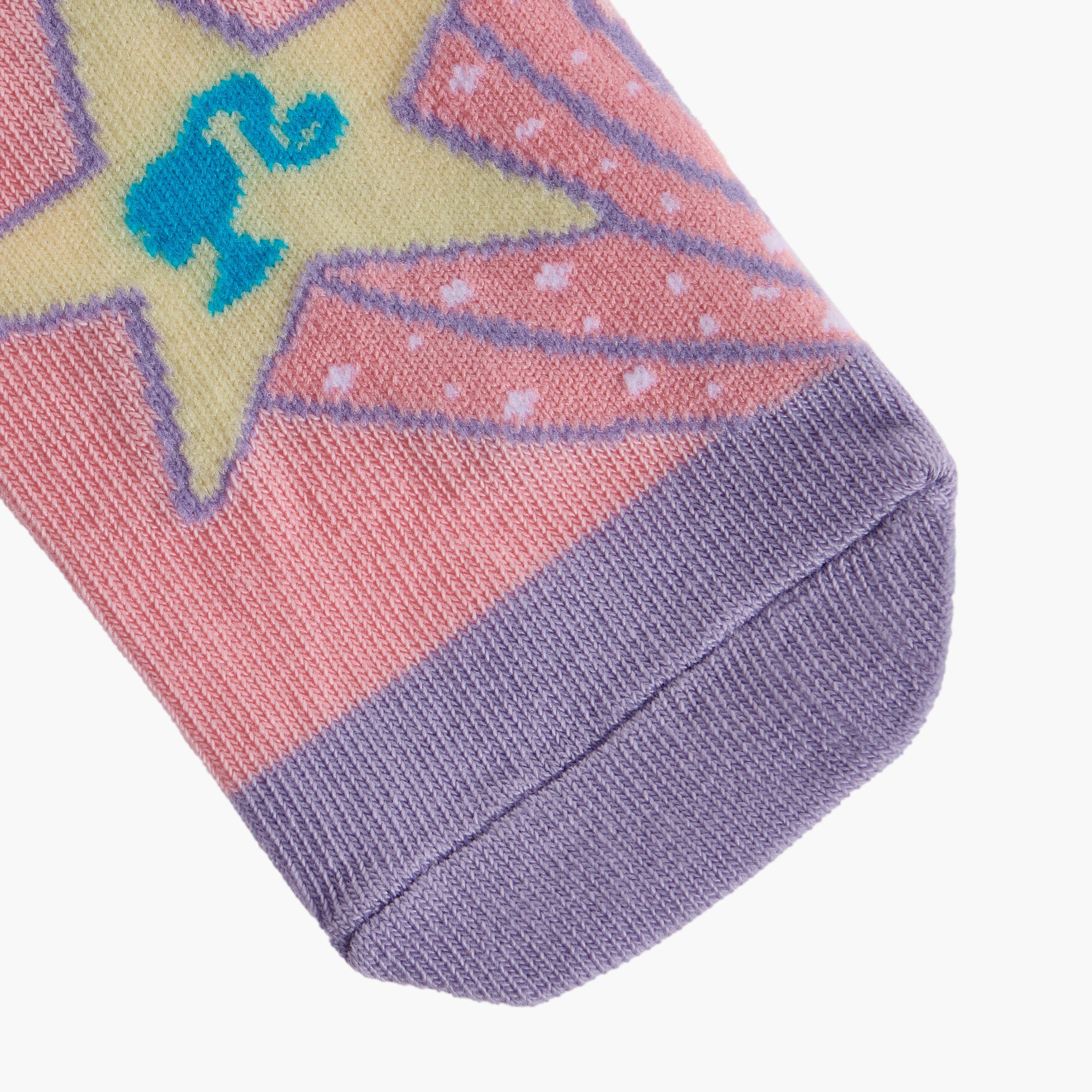 Barbie Printed Non Terry Ankle Length Socks - Set of 5-girls-accessories-socks-image-3