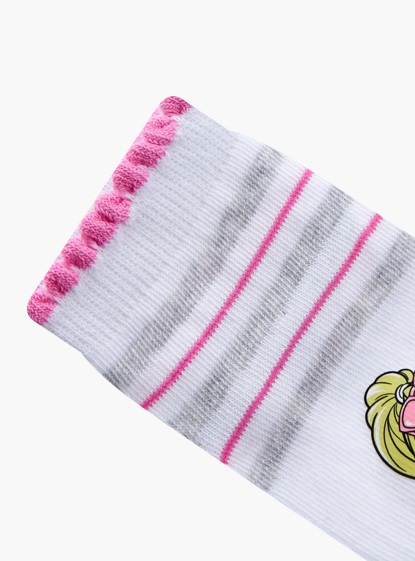 Barbie Girls Assorted Ankle Length Socks - Set of 5-girls-accessories-socks-image-3