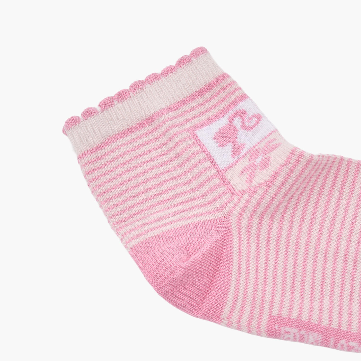 طقم جوارب بطول الكاحل للفتيات بطبعات 5 أزواج-girls-accessories-socks-image-8