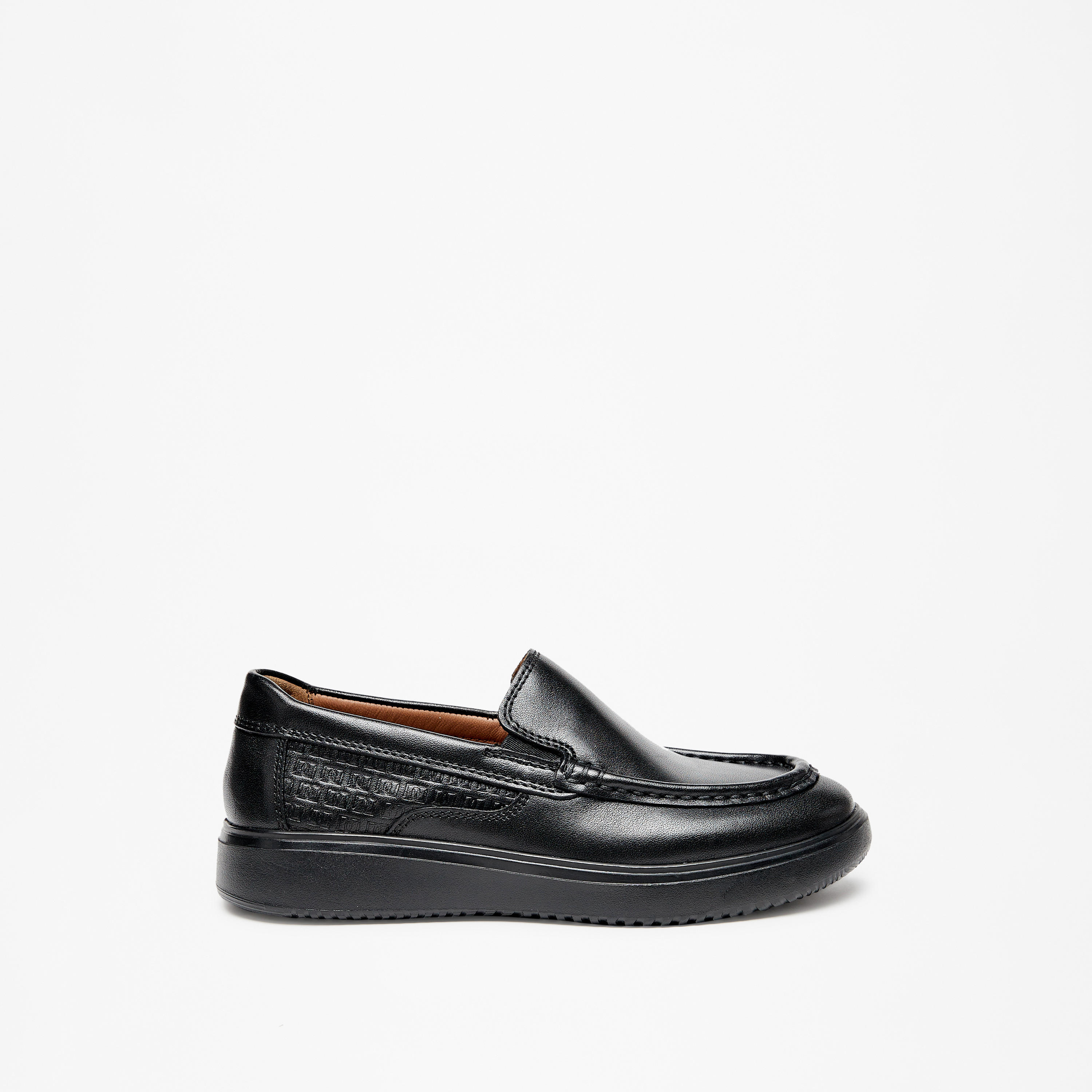 حذاء سادة سهل الارتداء من مستر دوتشيني-boys-shoes-loafers-image-3