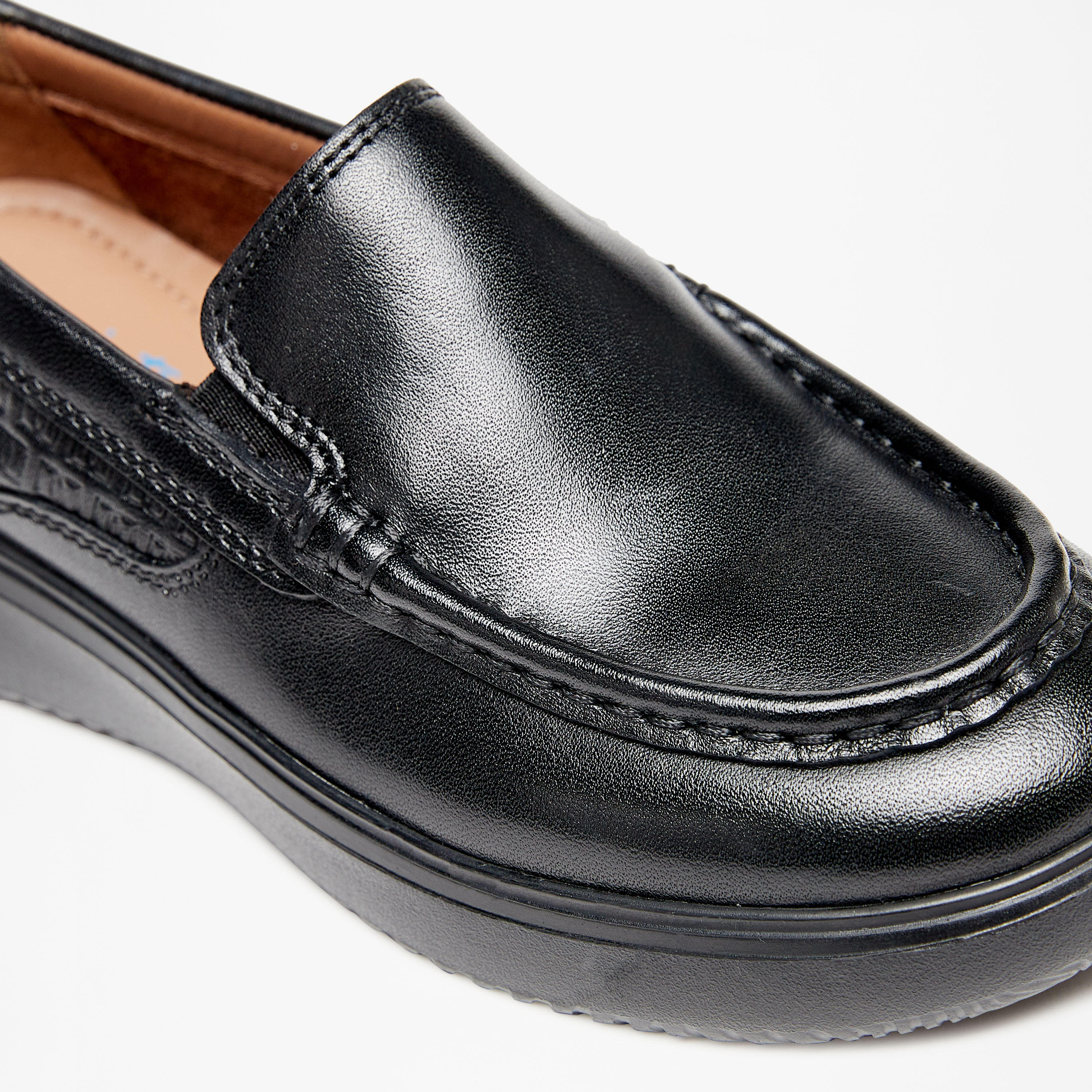 حذاء سادة سهل الارتداء من مستر دوتشيني-boys-shoes-loafers-image-5