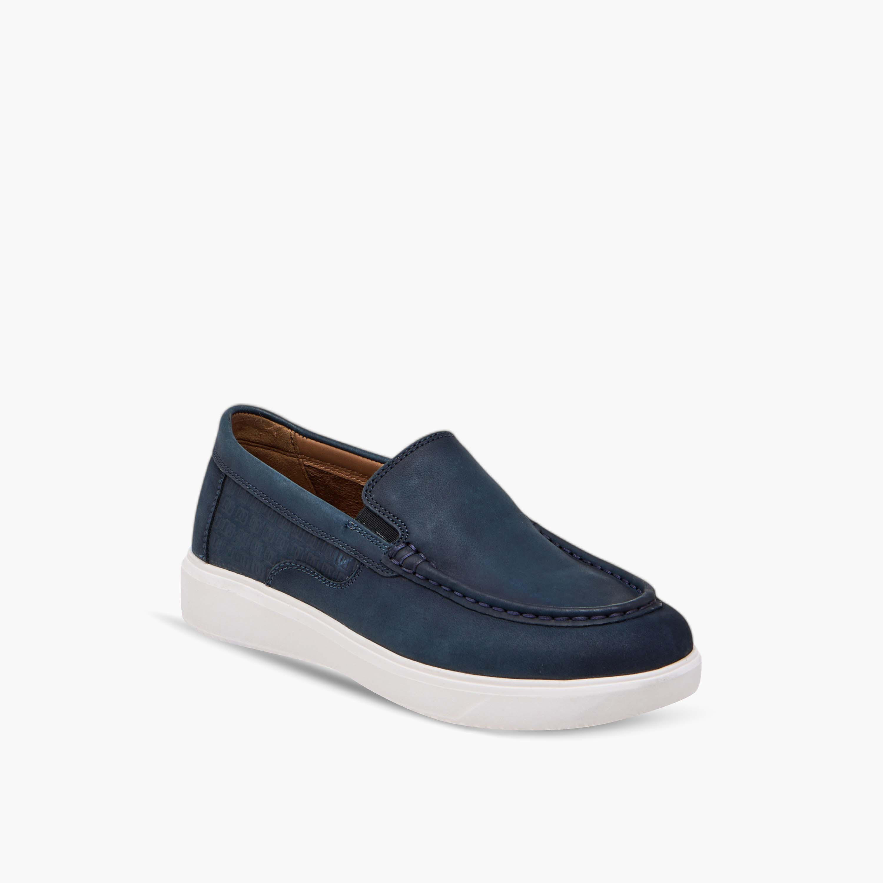 حذاء بارز الملمس سهل الارتداء من مستر دوتشيني-boys-shoes-loafers-image-2