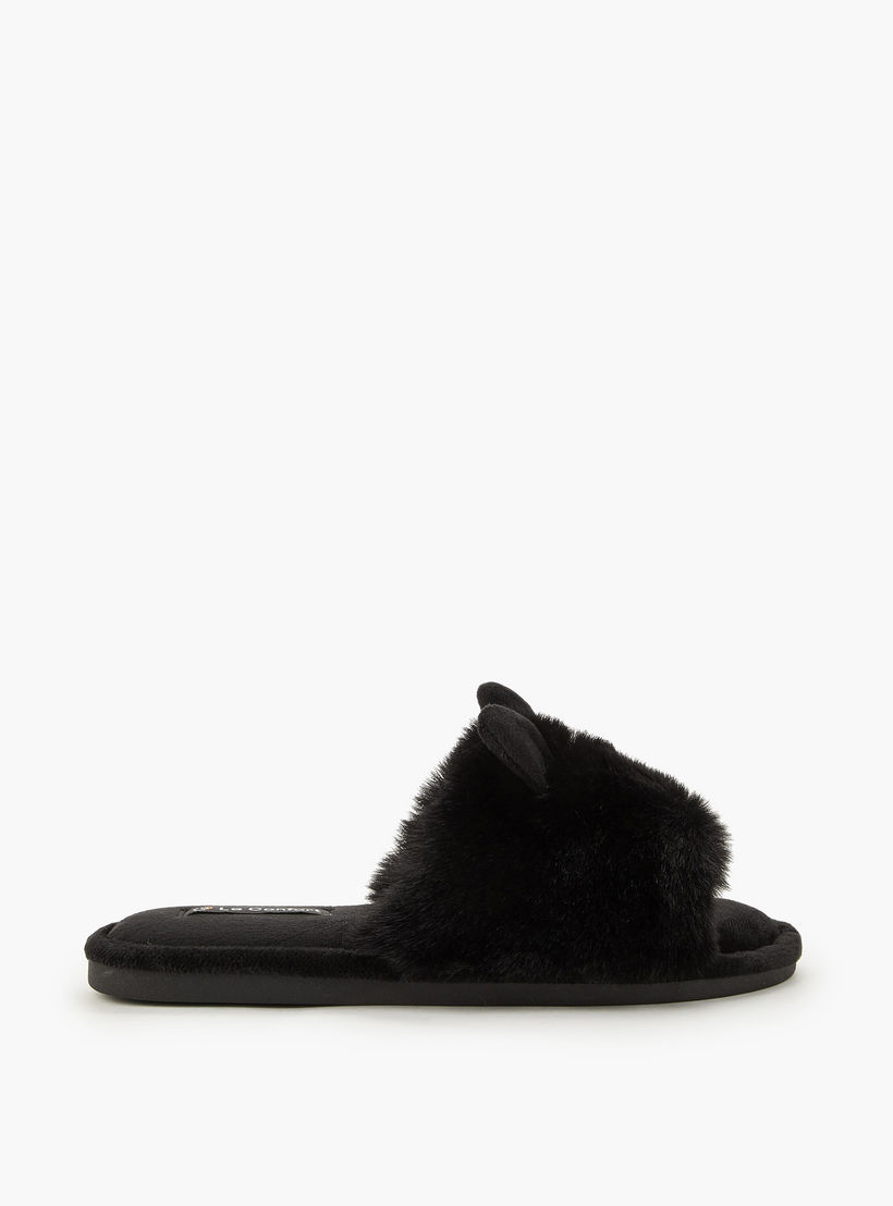 Le Confort Women Ear Applique Bedroom Slippers-women-shoes-bedroomslippers-image-2