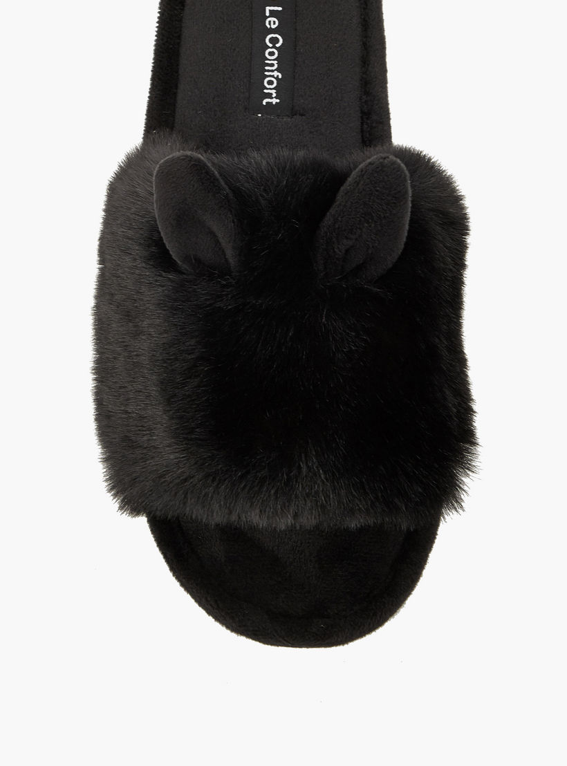 Le Confort Women Ear Applique Bedroom Slippers-women-shoes-bedroomslippers-image-4