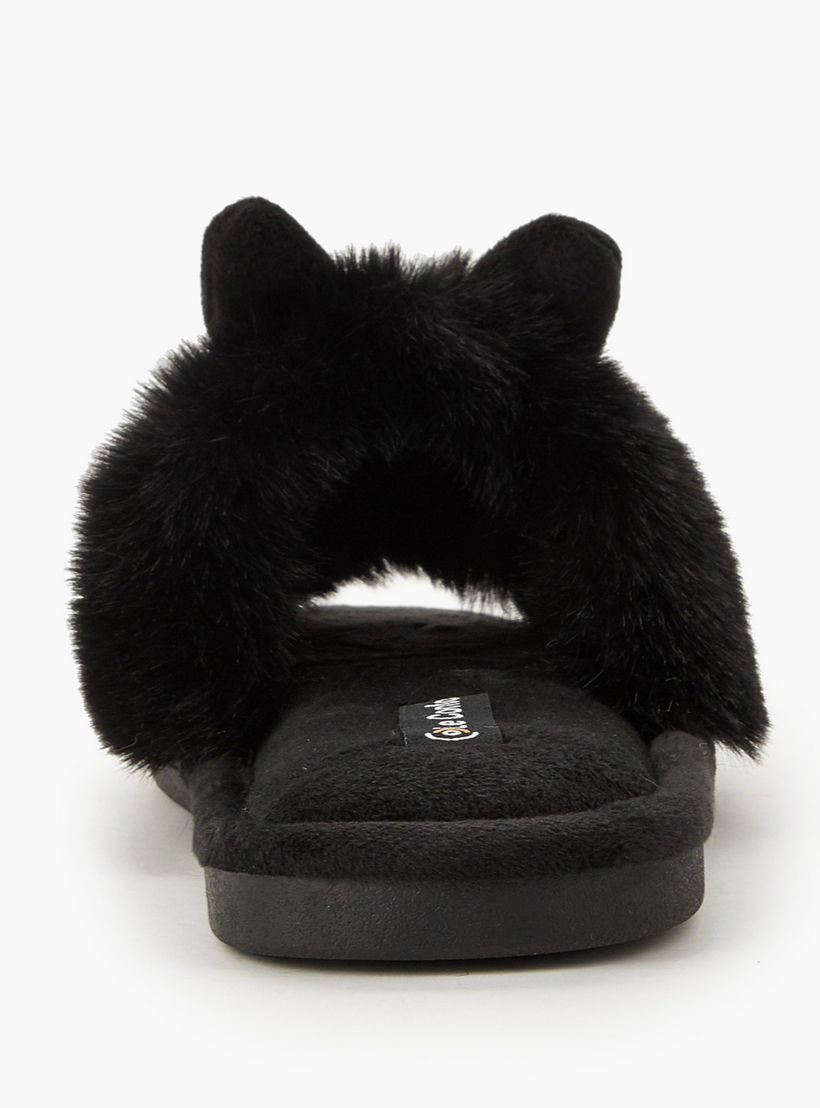 Le Confort Women Ear Applique Bedroom Slippers-women-shoes-bedroomslippers-image-5