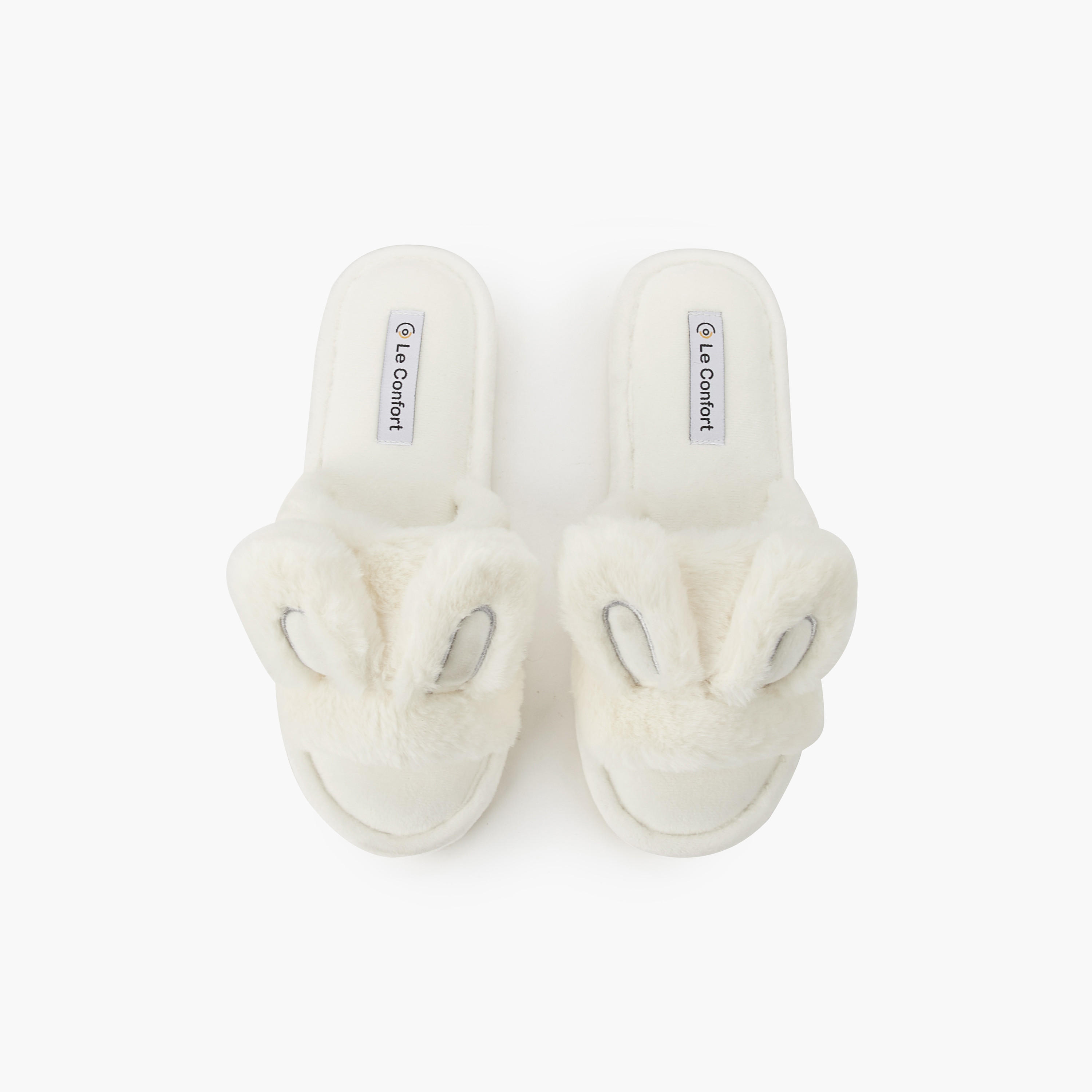 Le Confort Women Bunny Ear Bedroom Slides-women-shoes-bedroomslippers-image-1